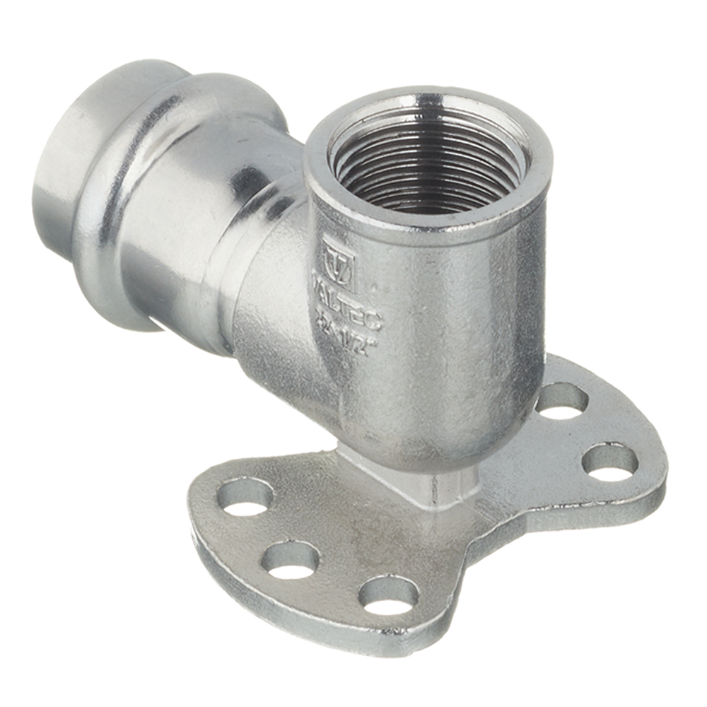 Водорозетка В-пресс 22 x 1/2" нержавеющая сталь VALTEC