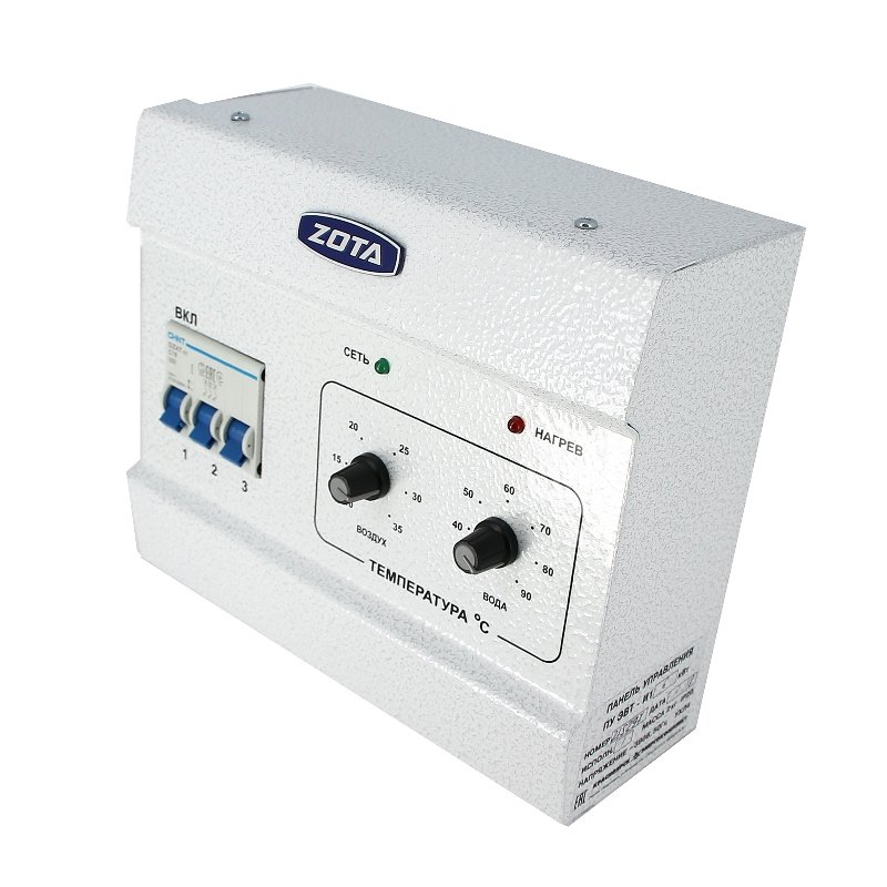 Комплект ТЭН с пультом управления ZOTA 6 кВт 3х380V 2"