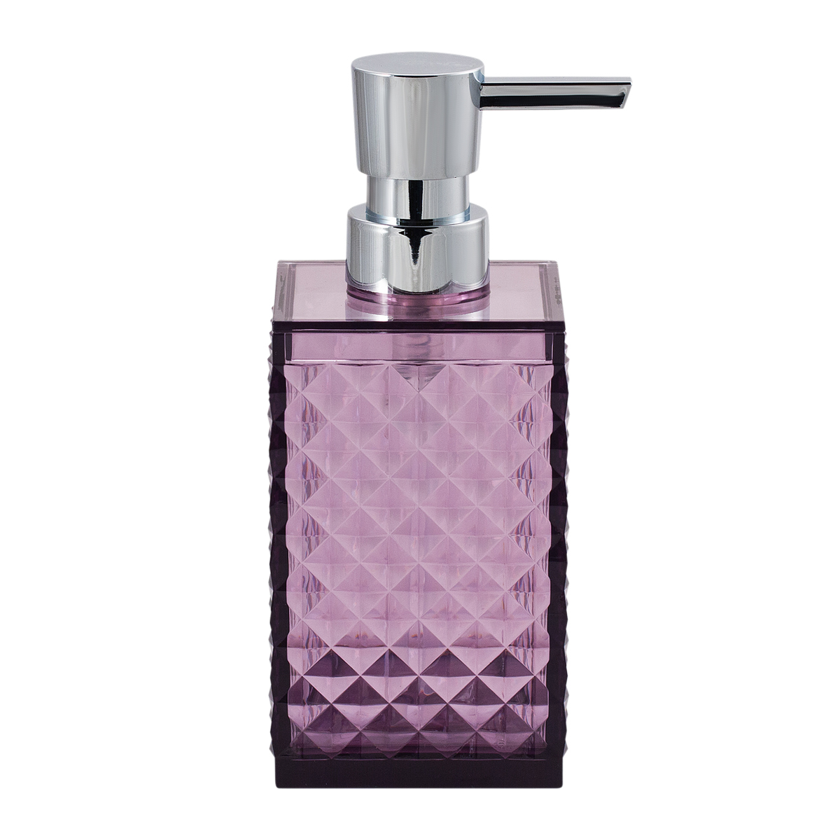 Дозатор для жидкого мыла "rapas" пласт. (фиолетовый) (1/12) "swensa" swp-0660vl-a