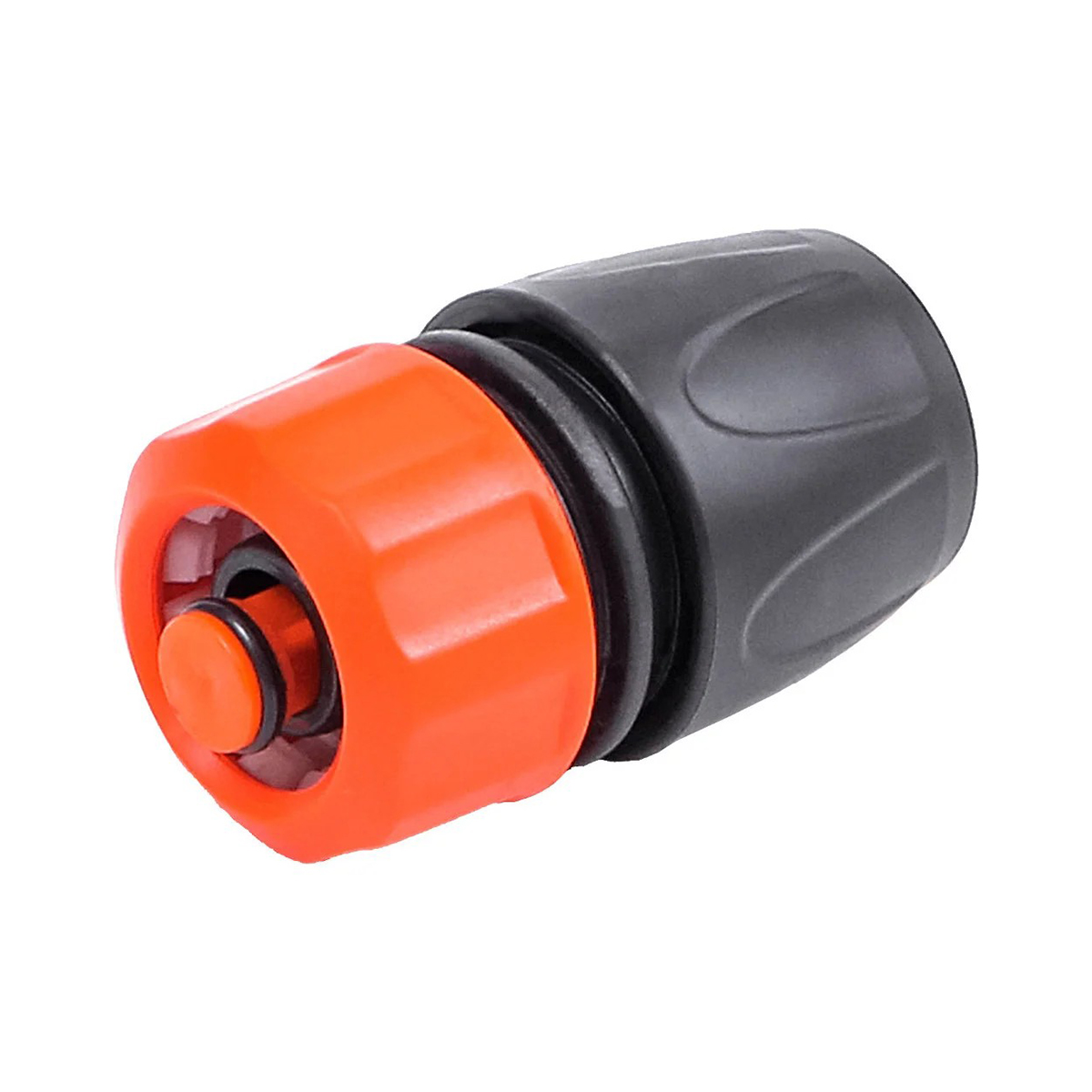 Коннектор для шлангов 1/2" с аквастопом "жук" (1/50/250)