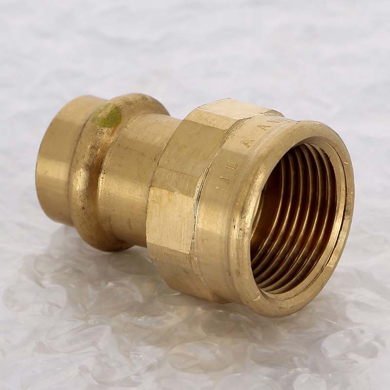 Угол-вставка пресс 22х15 медь Profipress G VIEGA