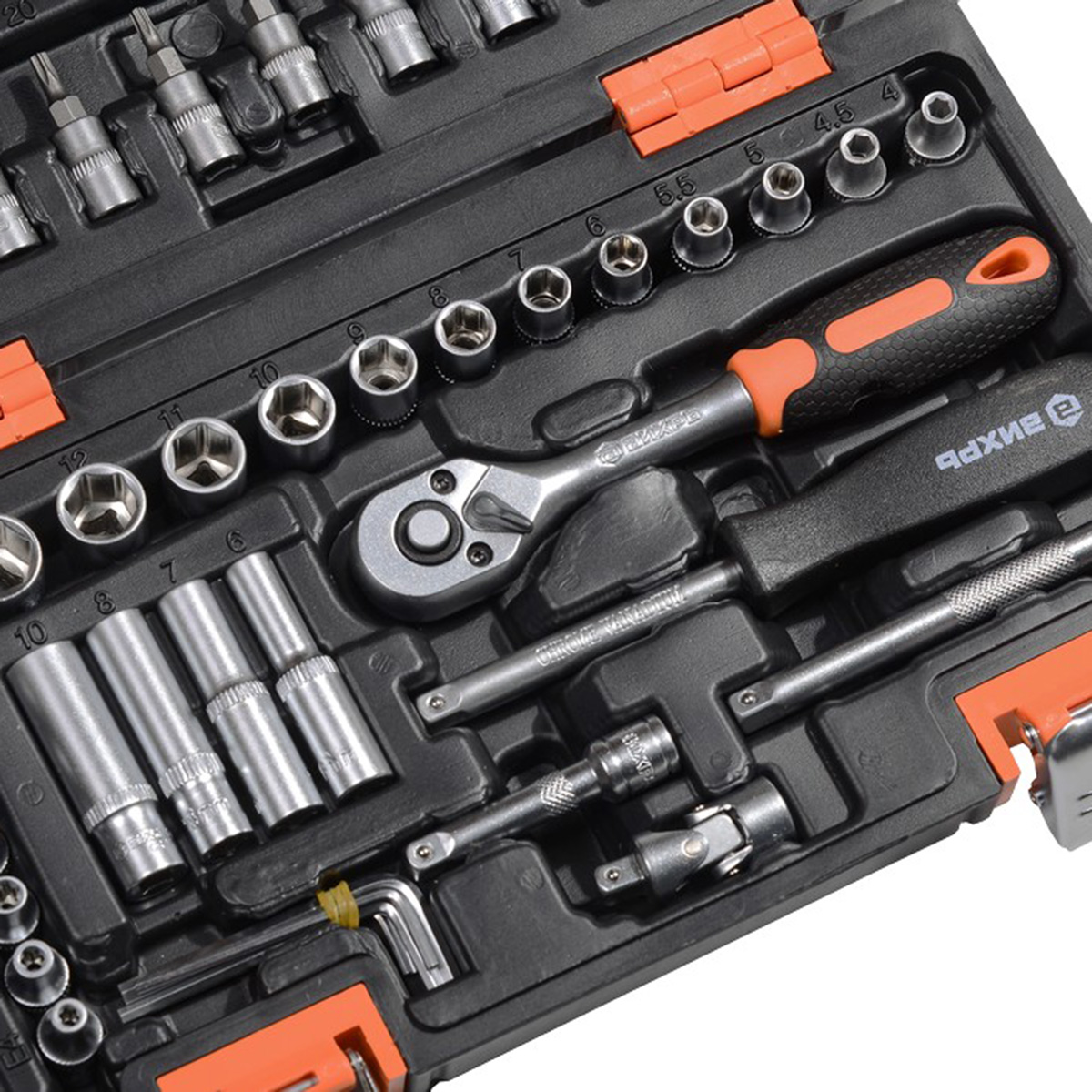 Набор инструментов для ремонта техники 57 предметов (кейс) (1/15) "вихрь"