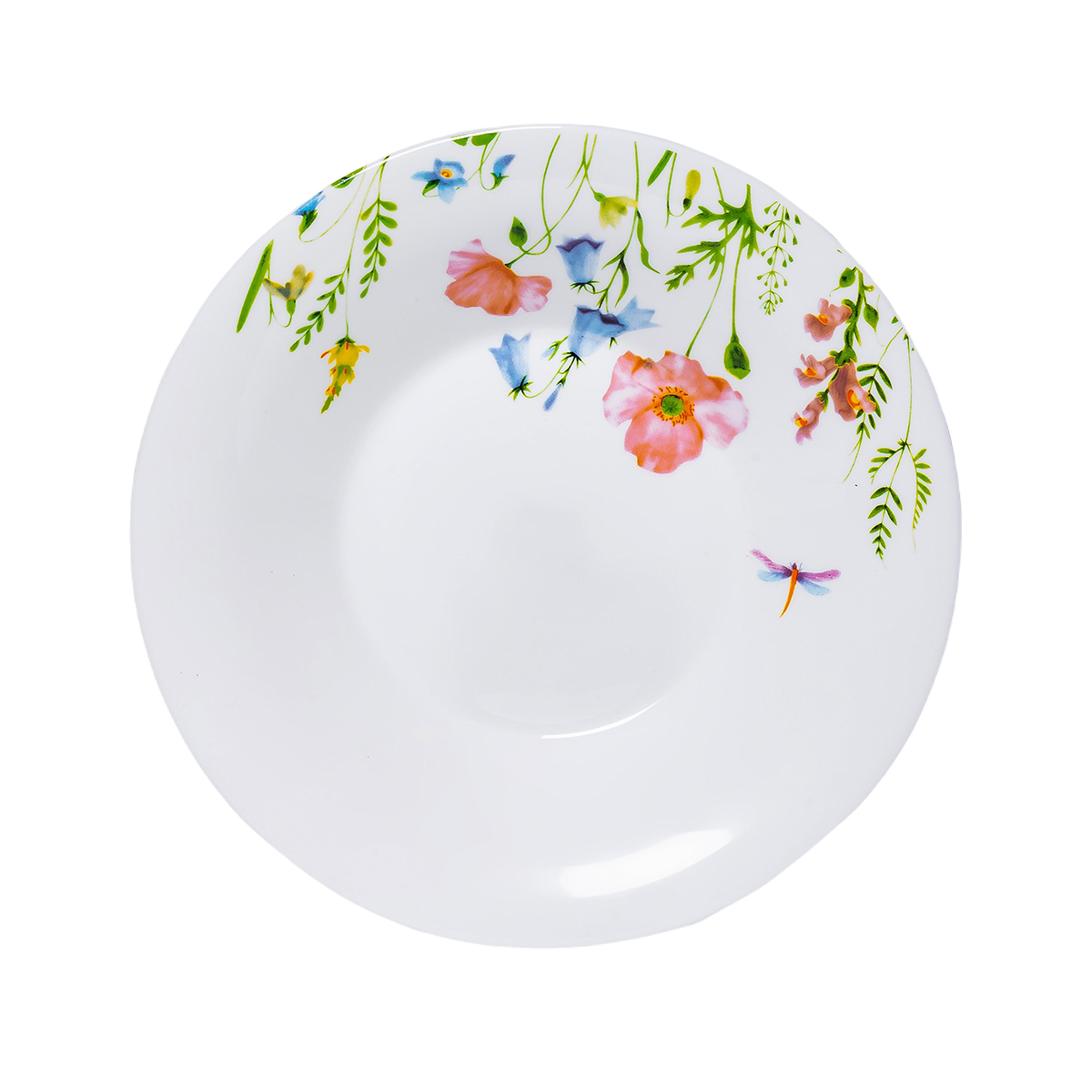 Тарелка суповая "мирабель" 22 см (1/6/48) "olaff" 197-21038