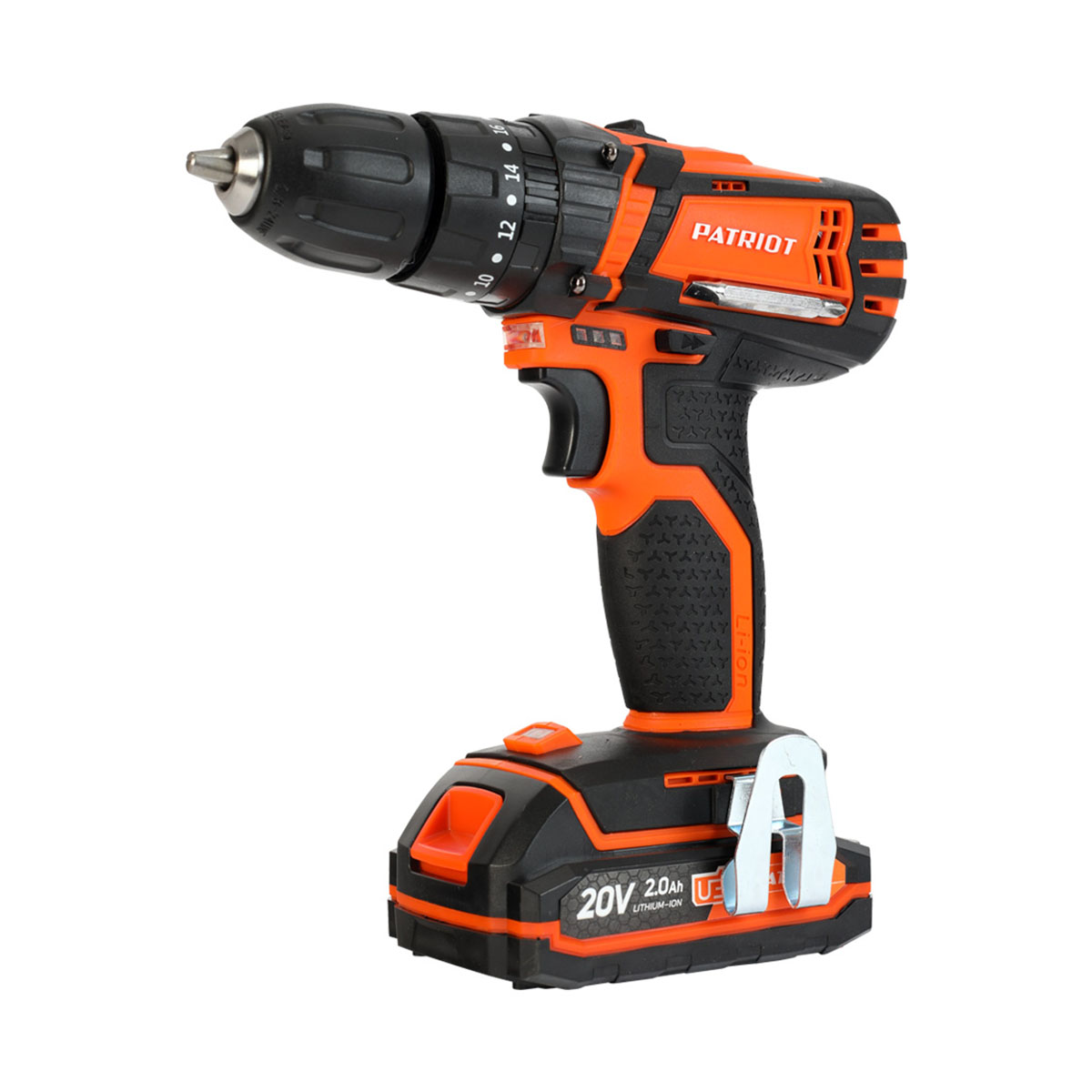Дрель-шуруповерт аккум. br 201ues-h (1/10) "patriot" 180201205
