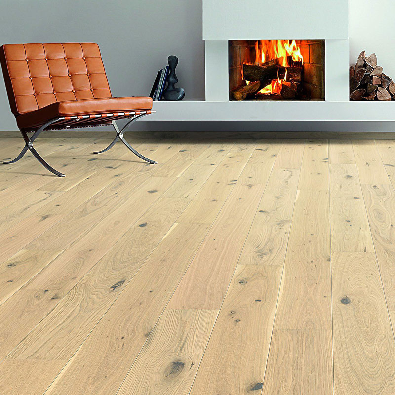 Паркетная доска Haro Series 2500 (5G) 537547 Дуб Светло-Белый Универсал браш (лак) 2V