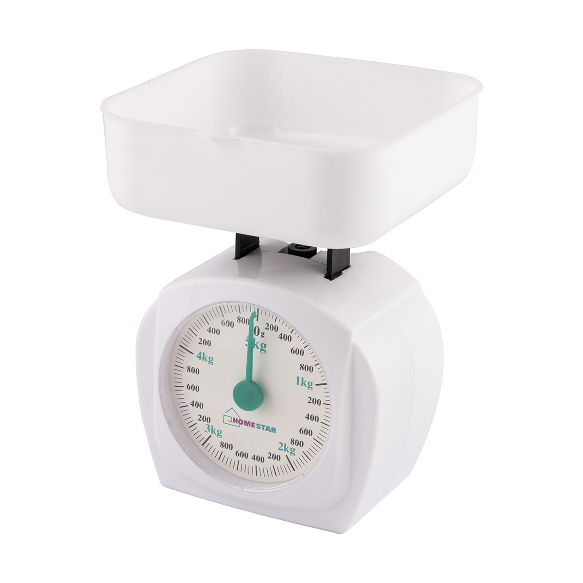 Весы кухонные механические "homestar" hs-3005м, до 5 кг (белые) (1/24)