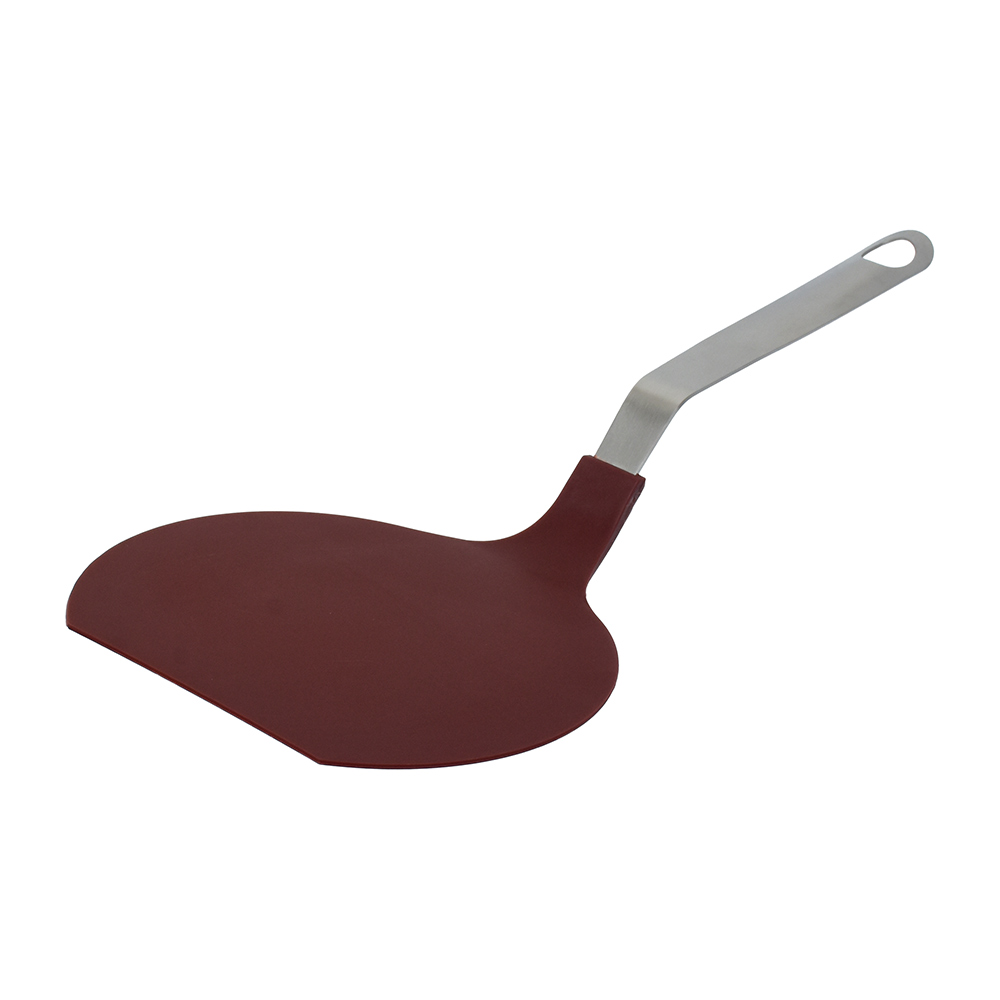 Лопатка кулинарная широкая 37 см нейлон, ручка нержав. (1/12) "marmiton" 16153