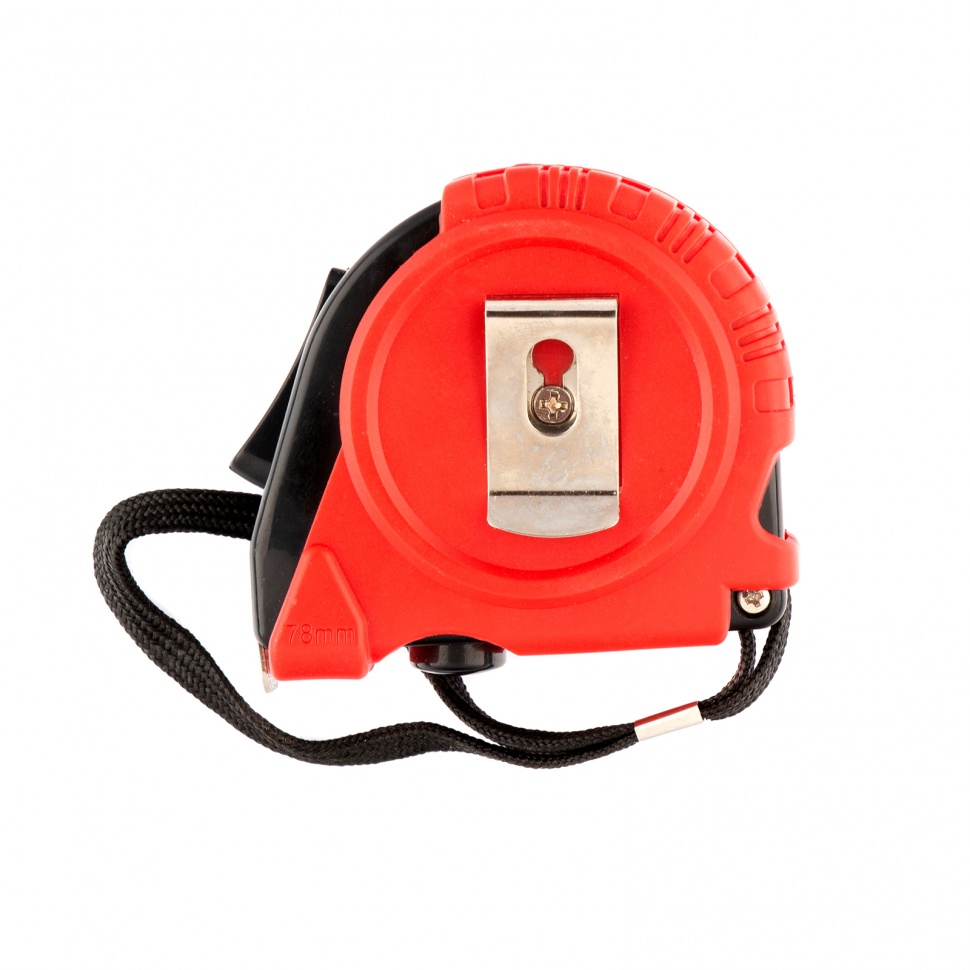 Рулетка Rubber, 5 м х 19 мм, обрезиненный корпус Matrix (31002)