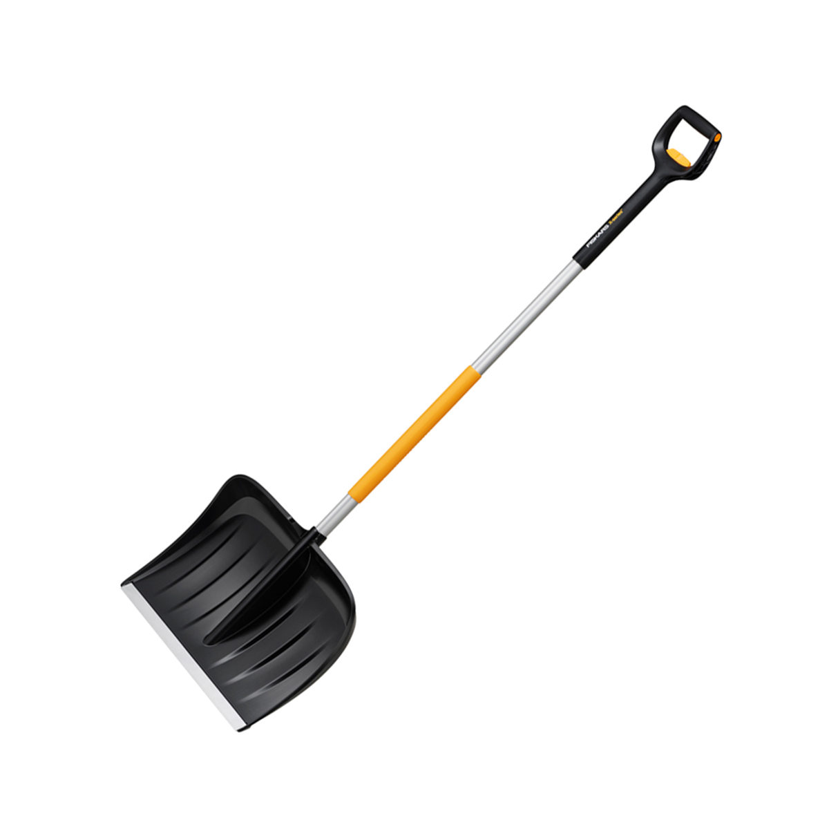 Лопата снег. "x-series" 532*380 мм  алюм. телескоп. черенок, ручка (1/3) "fiskars" 1057189