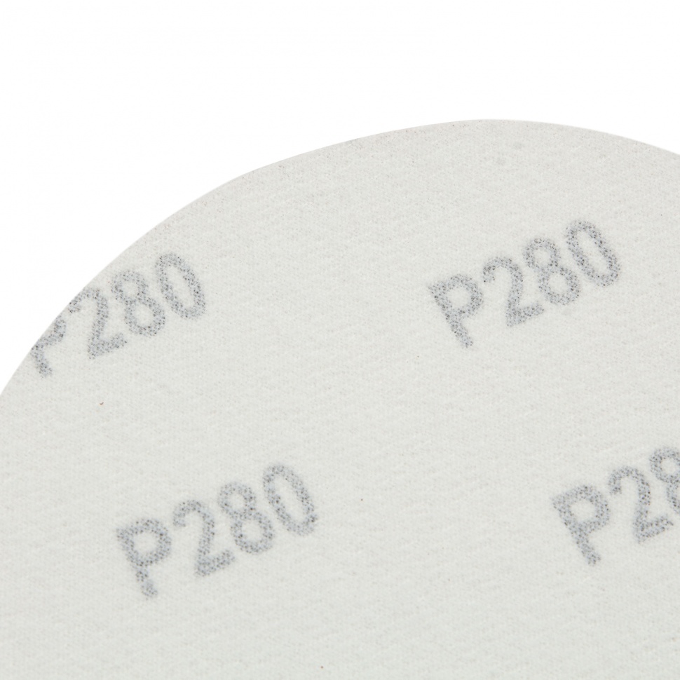 Круг абразивный на ворсовой подложке под "липучку", P 280, 150 мм, 5 шт Matrix (73893)