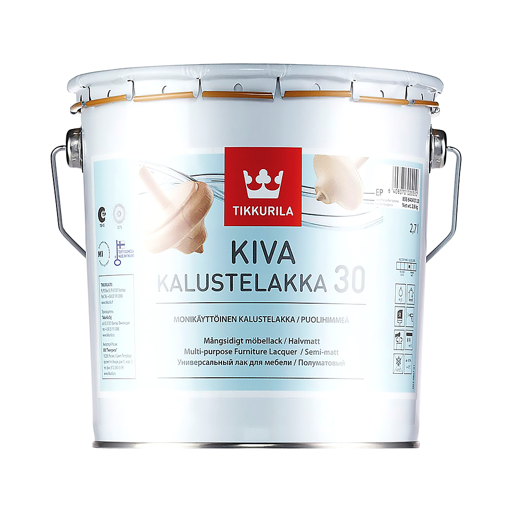 Кива 30  п/матов. 2,7 л (1) лак д/ мебели "тиккурила"
