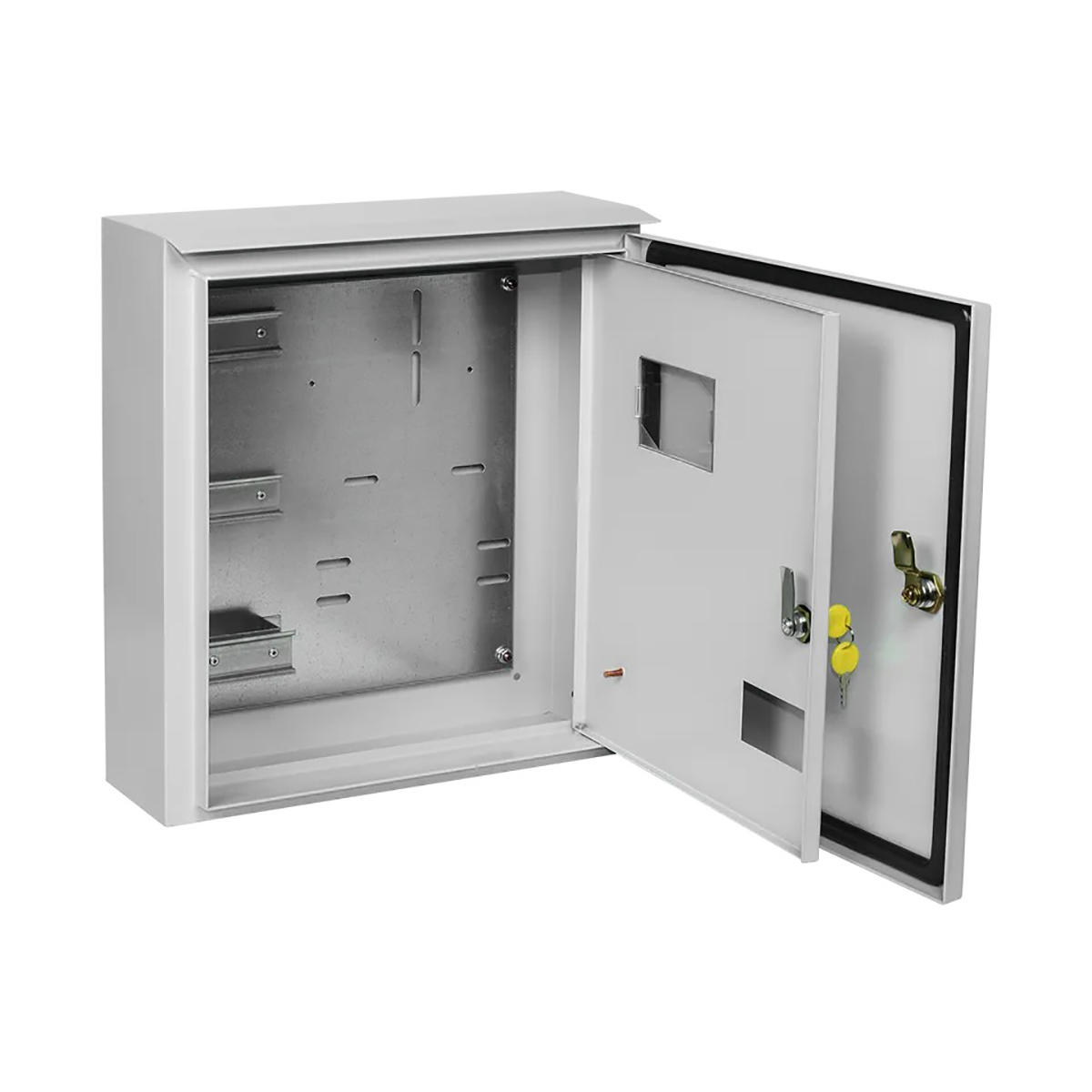 Щиток учетно-распределит. навесной "titan" щу 3/1-1 у1 ip66, металл. 445*400*150 мм (1) "iek"