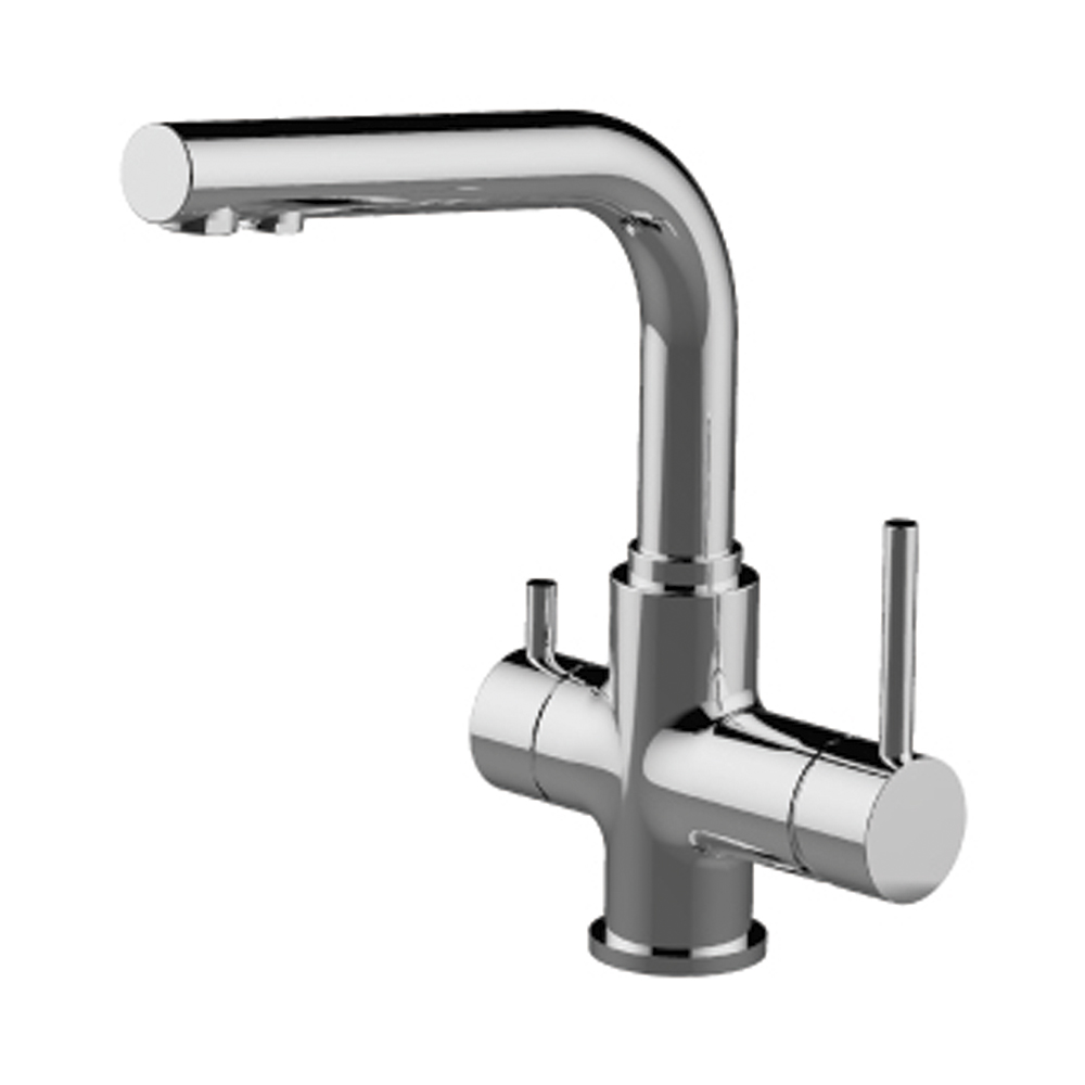 Смеситель для кухни "comfort"  lm3061c  подключ. к фильтру питьев. воды (1/4) "lemark"