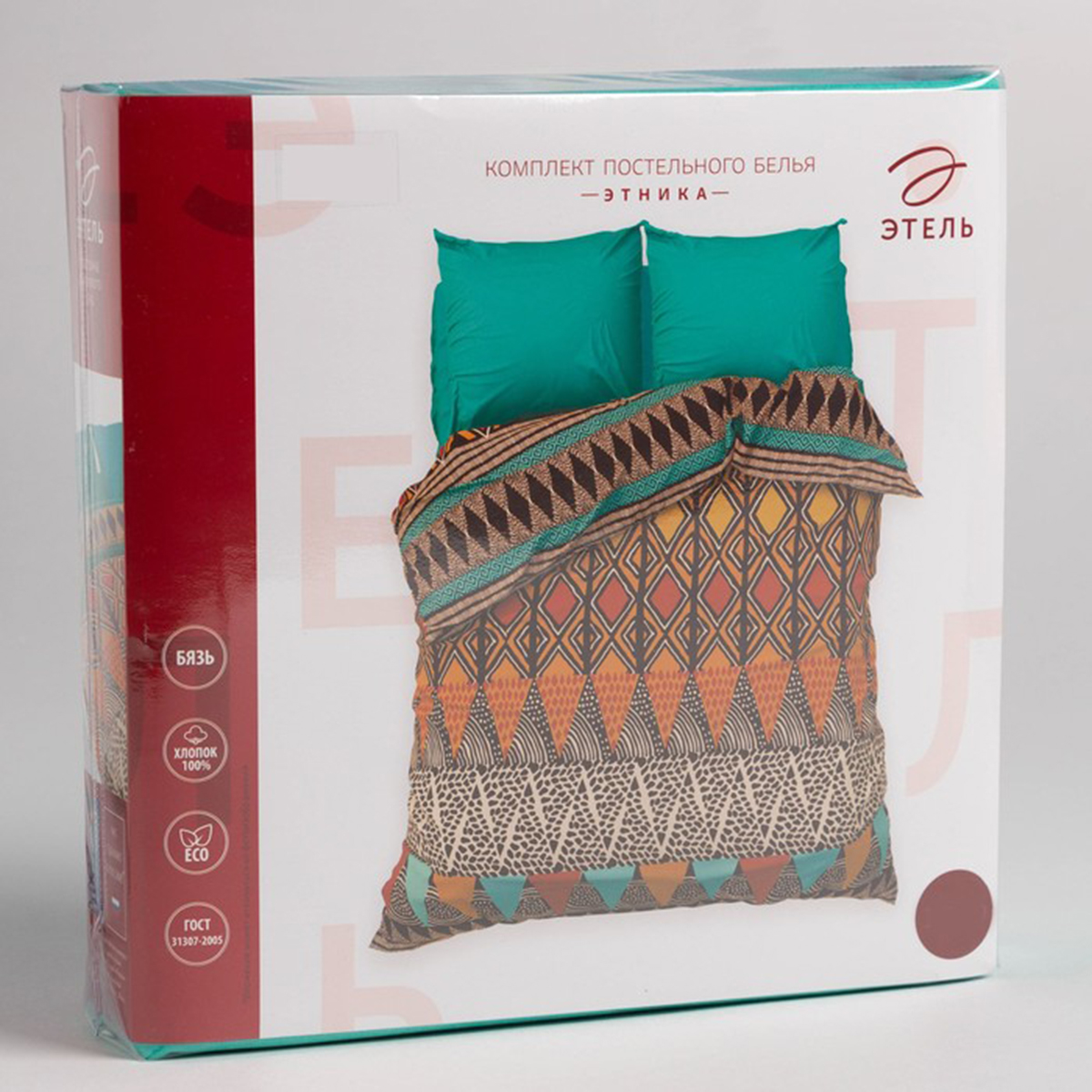 Постельное белье "этель" этника 2 сп. (бязь) (1) 5266684