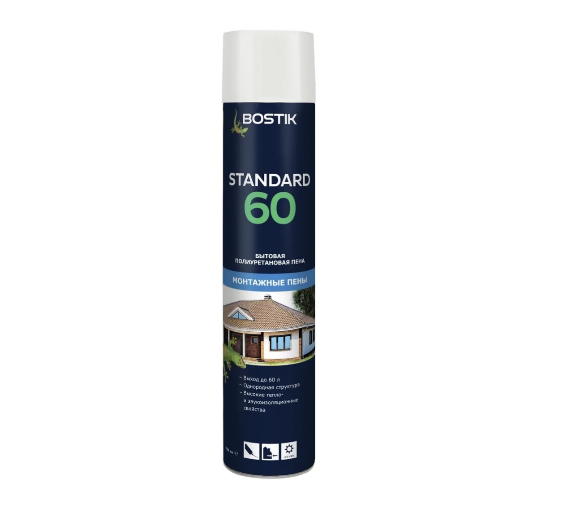 Пена бытовая BOSTIK STANDART 60 750 мл