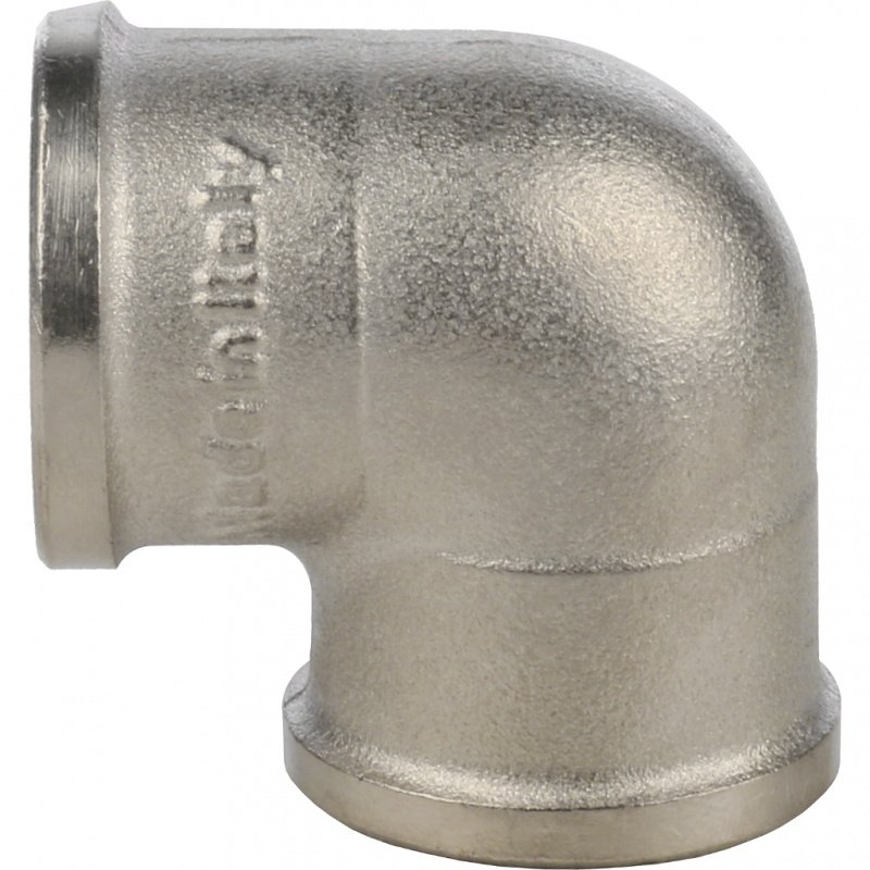Угол резьбовой ВР 1/2" никель STOUT