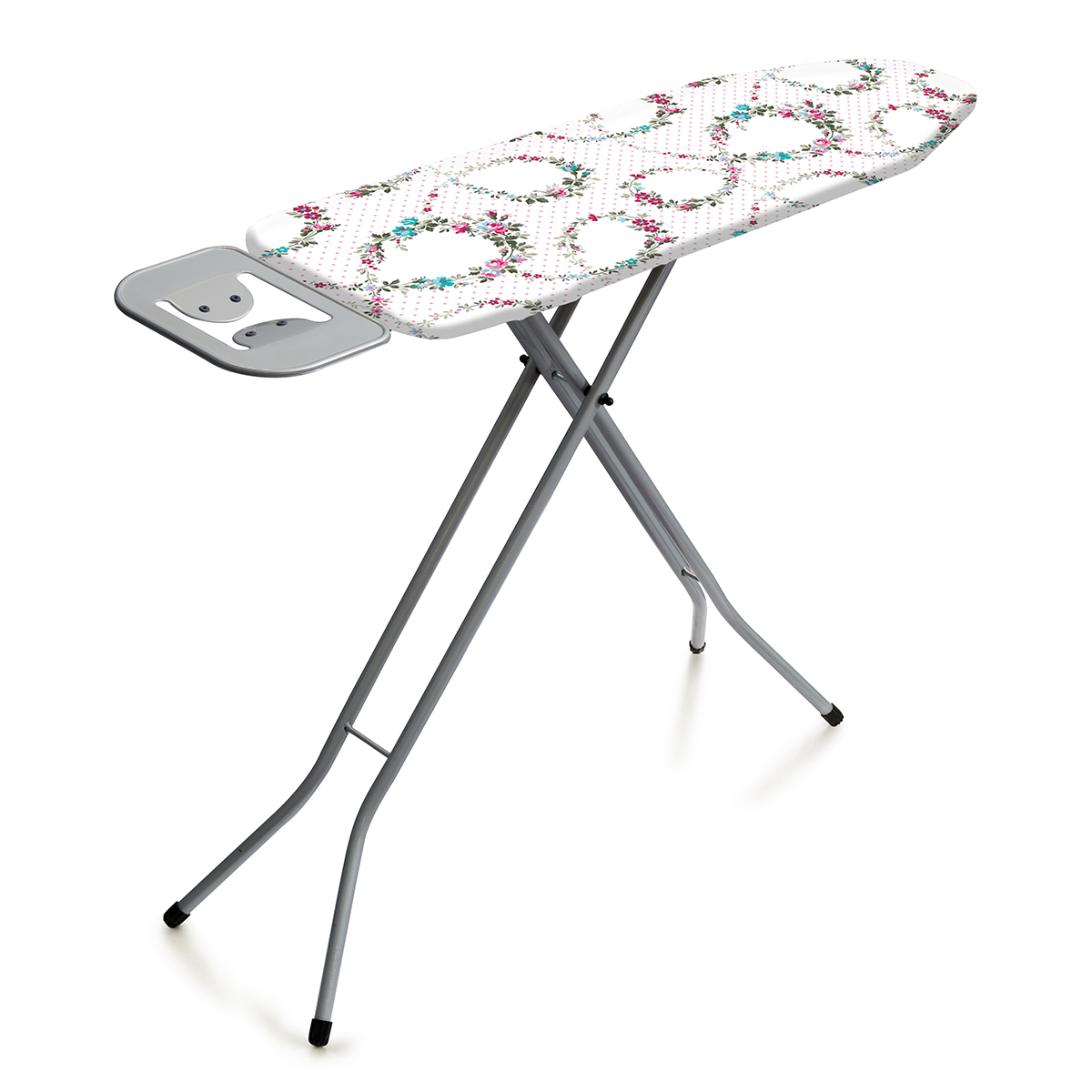 Доска гладильная "эко инджи" 110 х 33 см (1/4)  металл (серый)