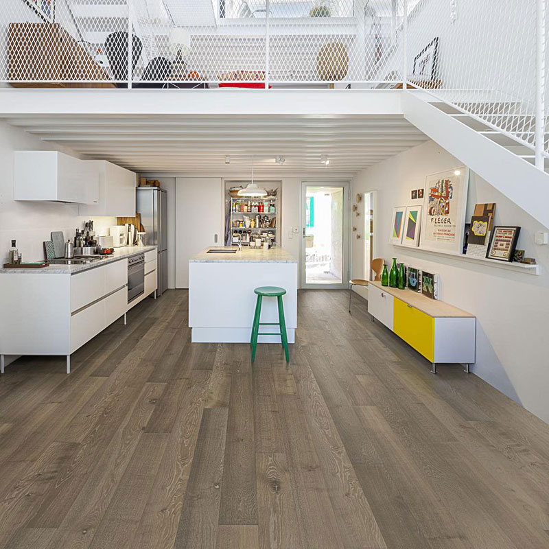 Паркетная доска Kahrs Original Коллекция Новая Классика Дуб Новая Классика Титан матовый лак однополосный ORIGINAL OAK GREIGE 1S