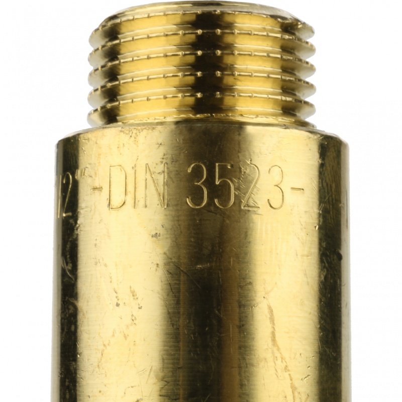 Удлинитель резьбовой ВН 1/2" x 55 мм латунь STOUT