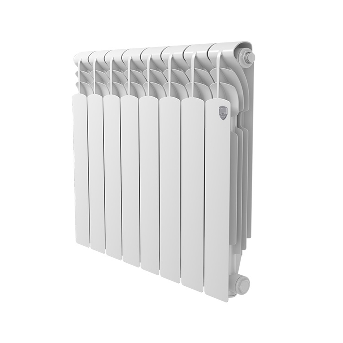 Радиатор алюмин. "revolution 500 2.0" 8 секций (1) "royal thermo"