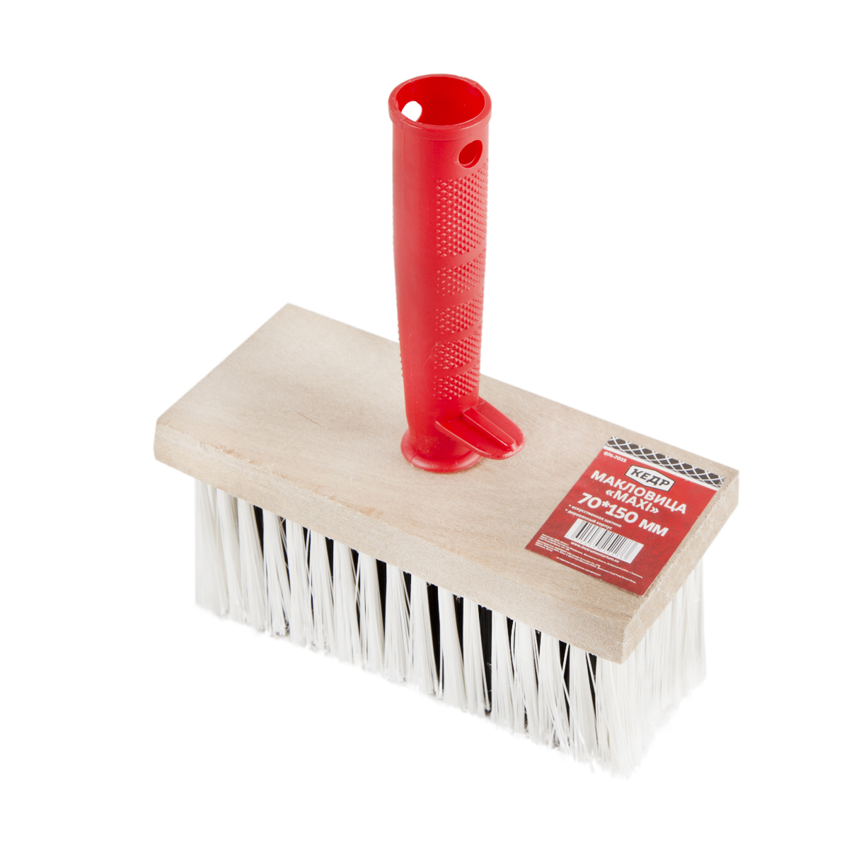 Макловица "макси" 70 х 150 мм искуств. щетина (12/48) "кедр"  074-7015