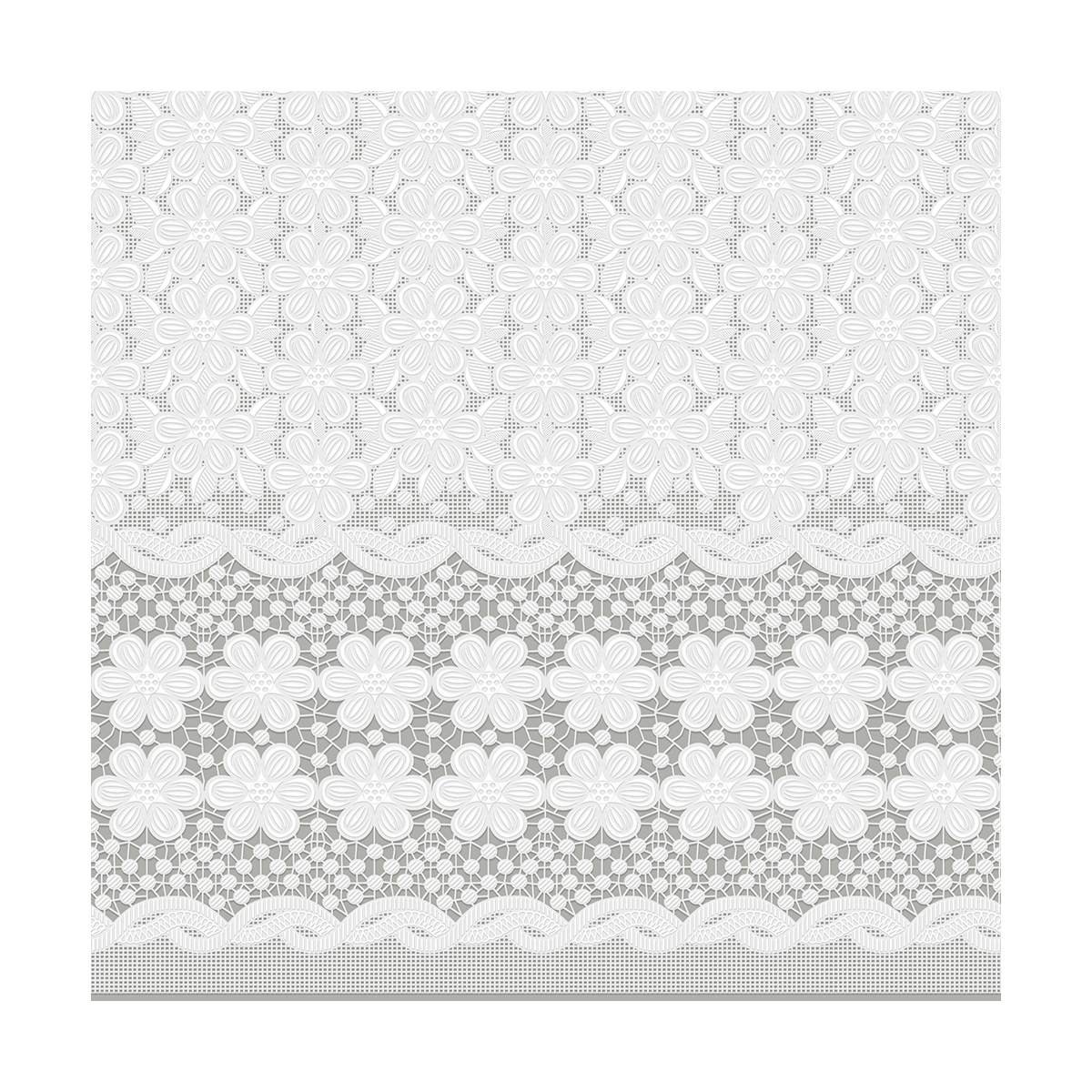 Скатерть пвх "элегия" d=135 см круглая (1/15) 003-white