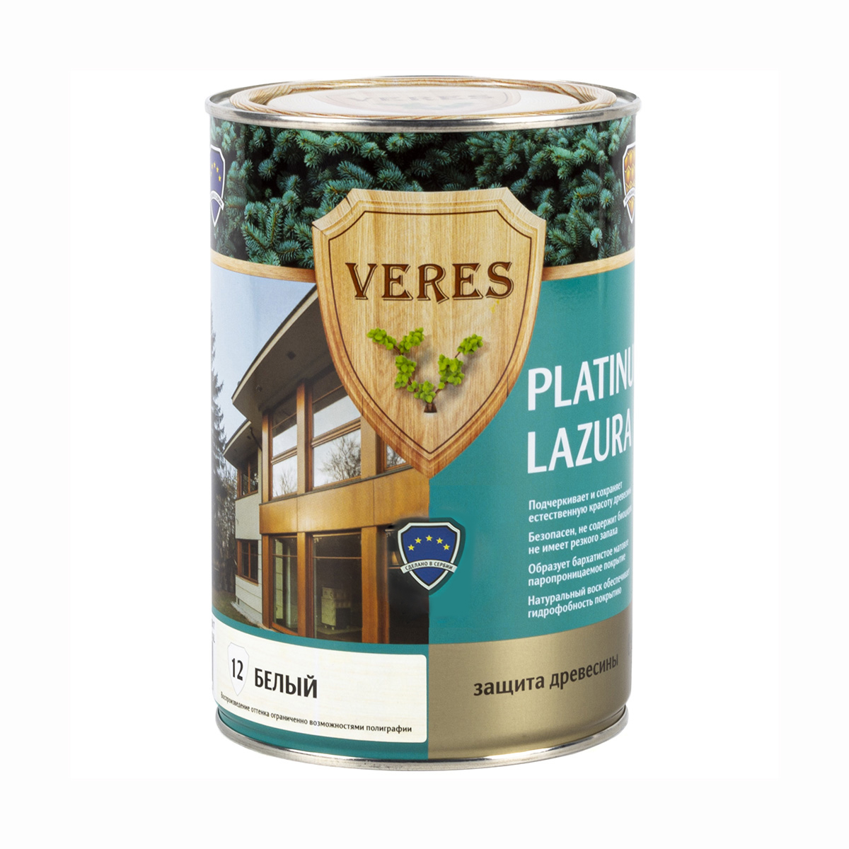 Верес платинум №12 белый  0,9 л (1/6) "veres"