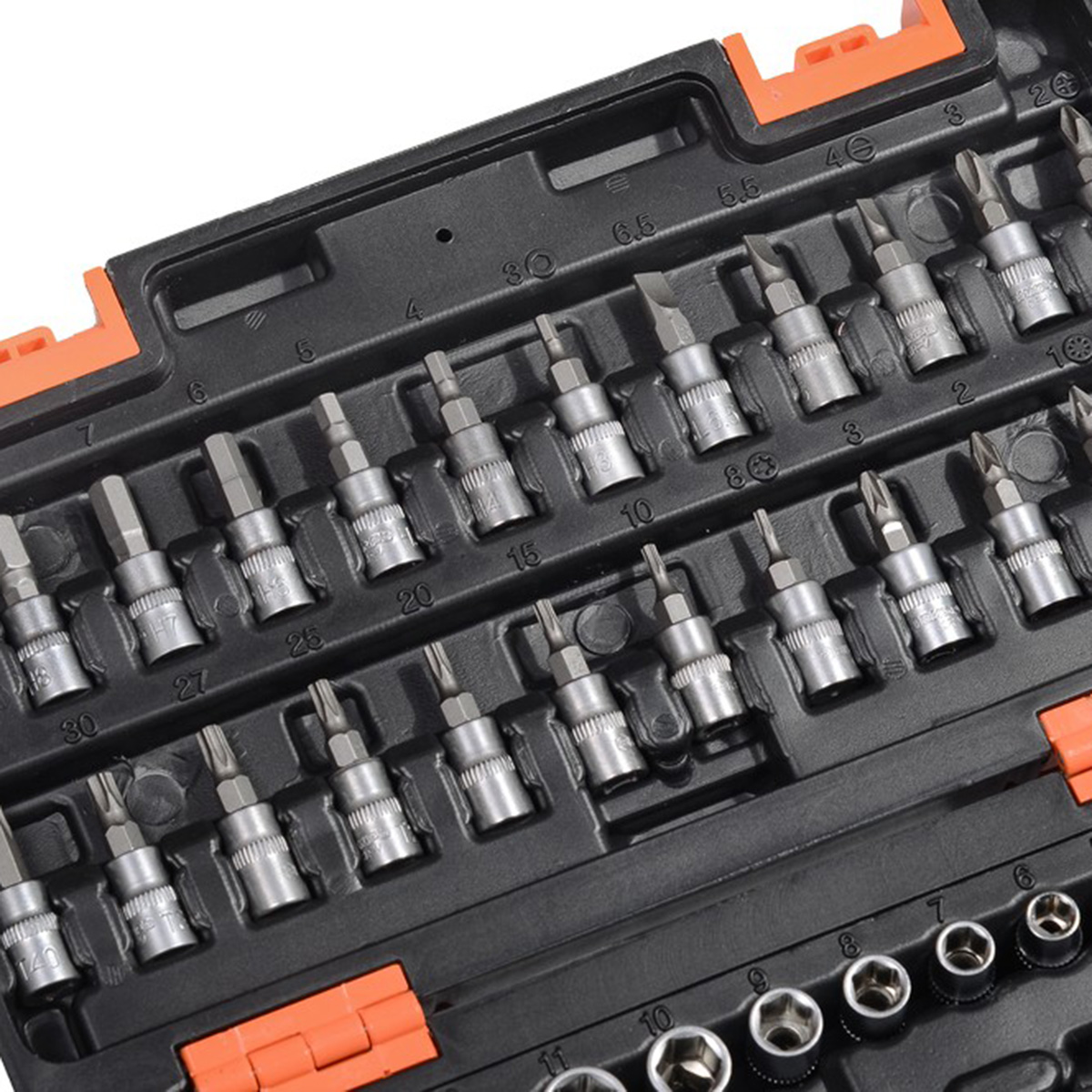 Набор инструментов для ремонта техники 57 предметов (кейс) (1/15) "вихрь"