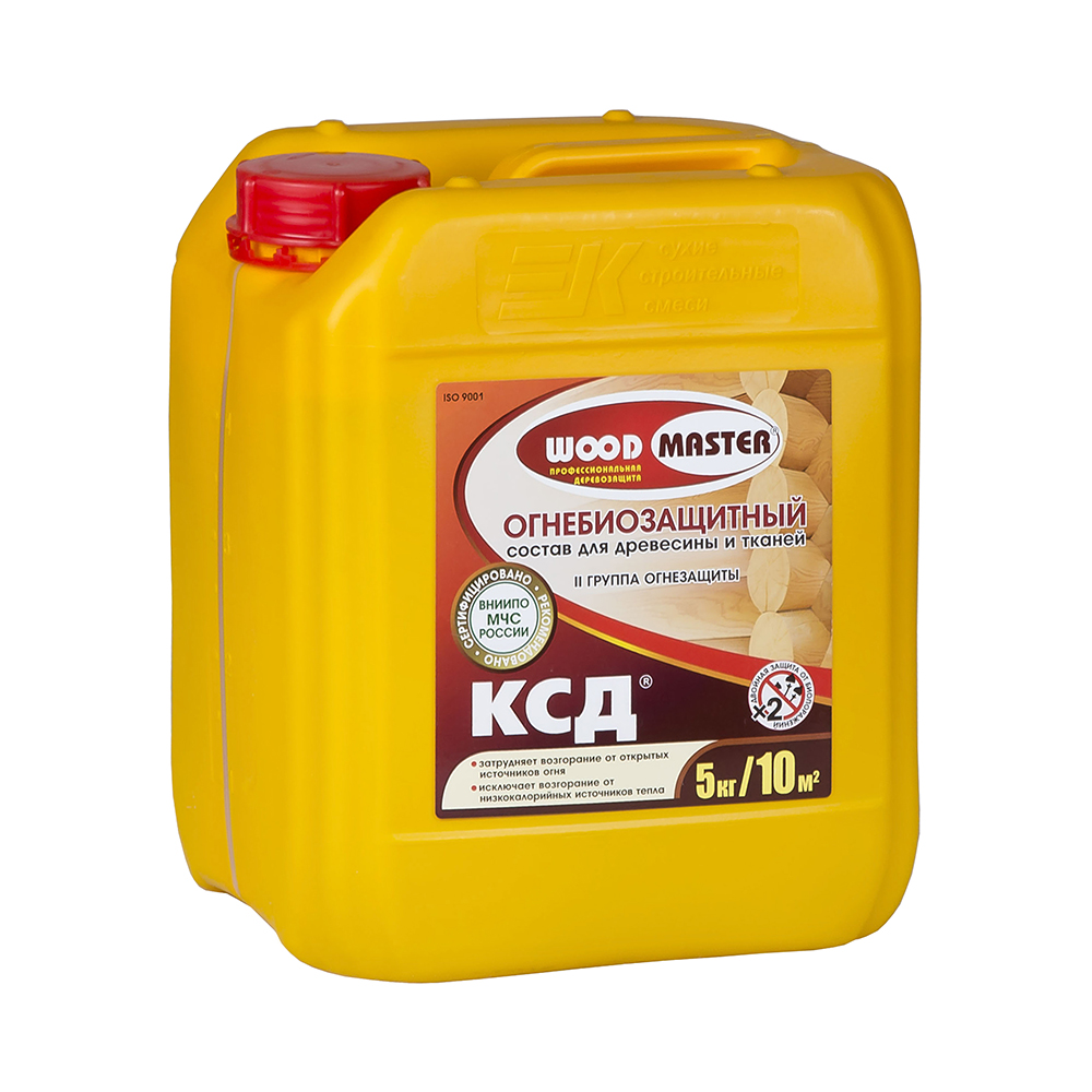Ксд  огнебиозащитный состав "woodmaster"   5 кг (1) "рогнеда"
