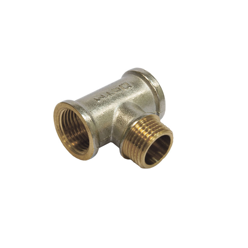 Тройник 3/4"  внутр/наруж/внутр  (латунь)  (10/40) "стм"