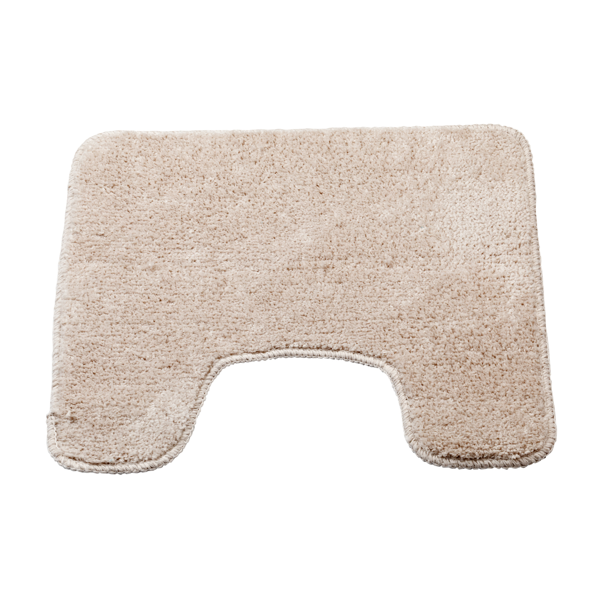 Коврик для туалета "passo" 45*45 см, микрофибра (бежевый) (1/30) "swensa" atm-0605bg-t