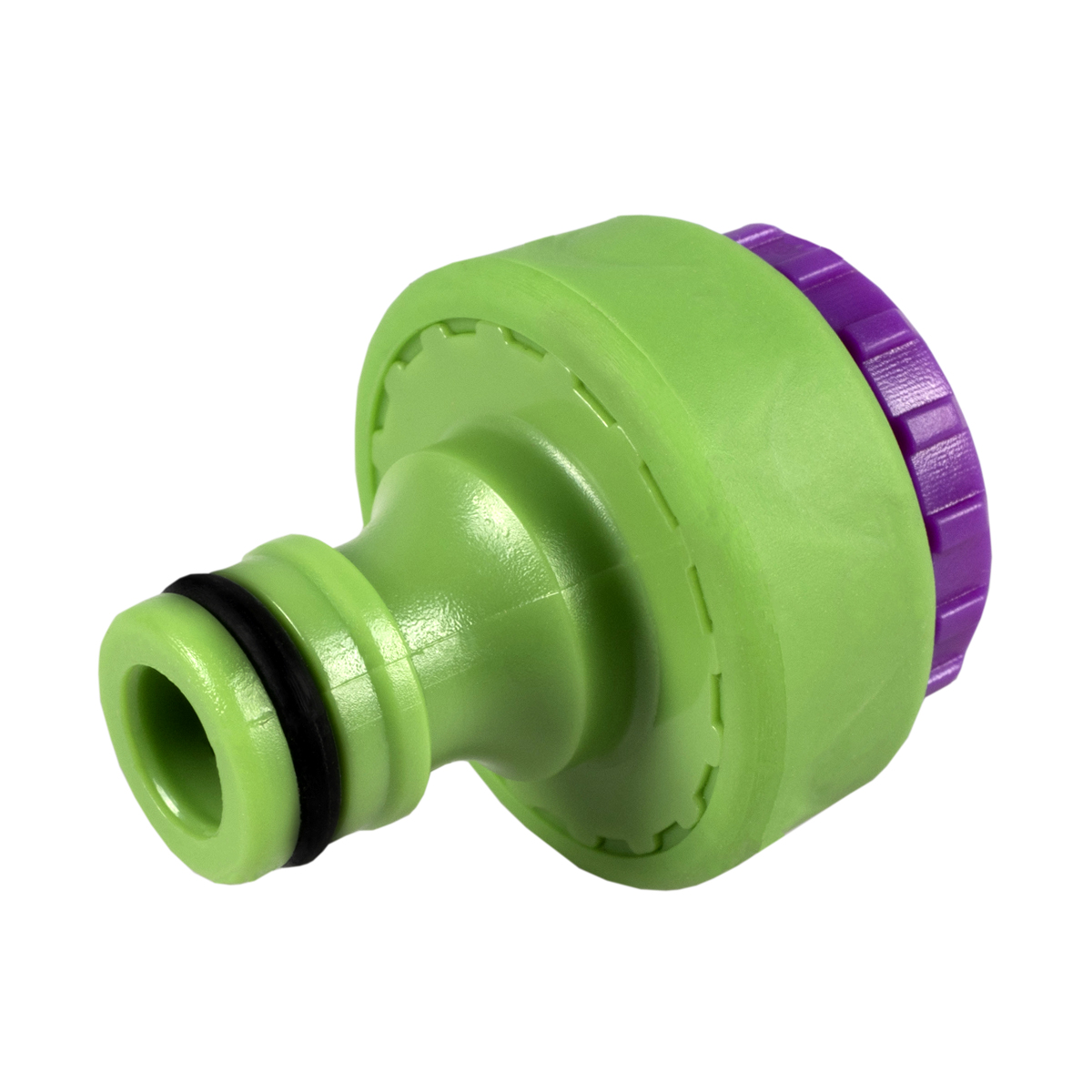 Адаптер внешний для шлангов 1/2"- 3/4"  пластм. с резин. покрытием (30/240) "don gazon" 096-5812