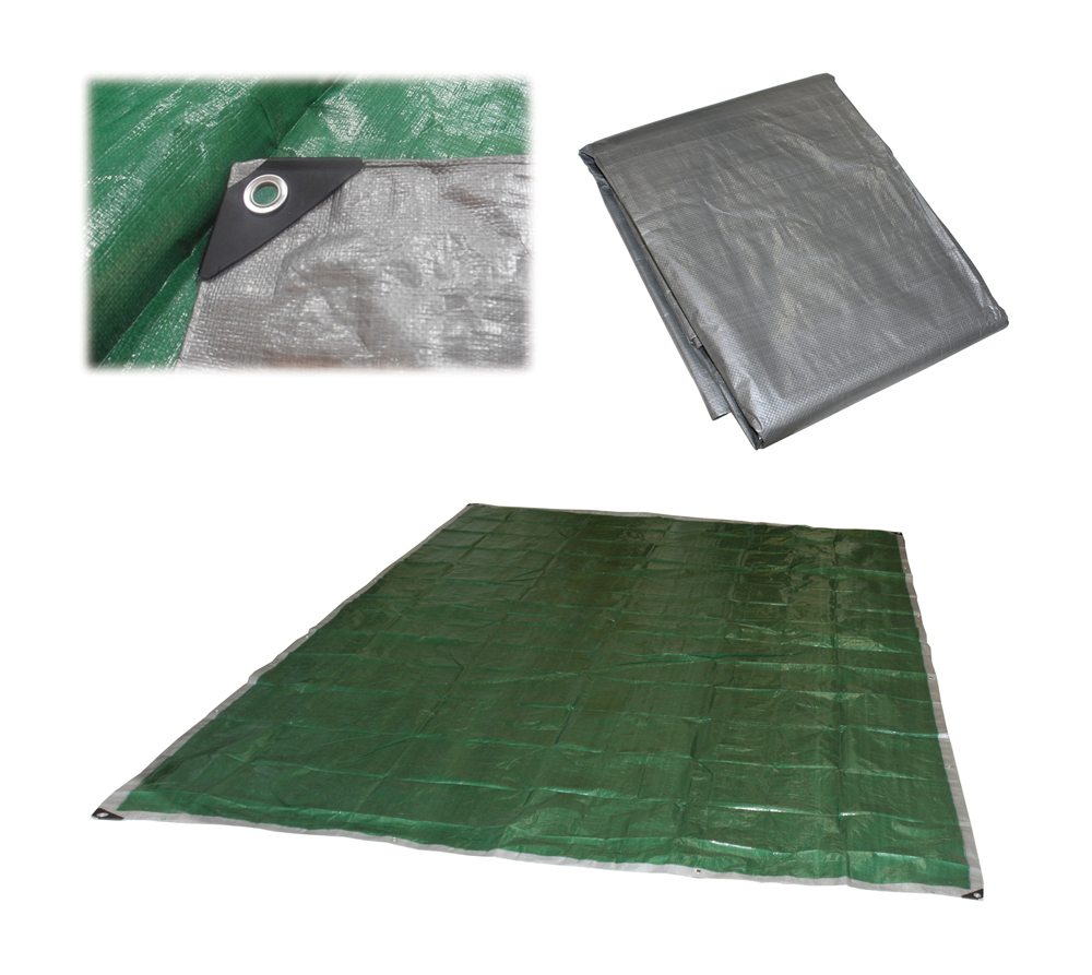 Тент  4*6 м (120 г/м2) универсальный защитный (1/6)  "ecos"