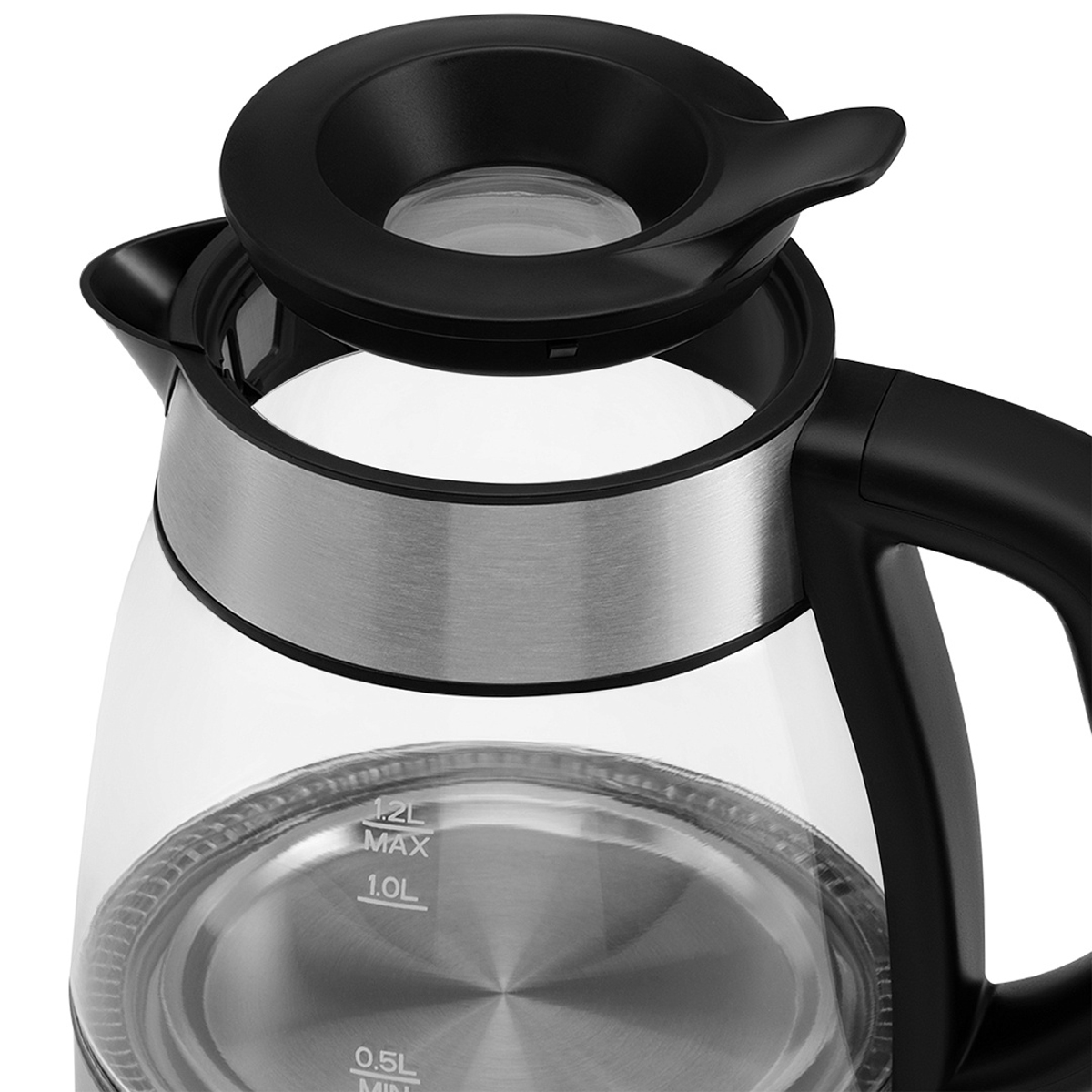 Чайник электр. pwk 1211cgl "water way pro" 1,2 л стекло (1/4) "polaris"