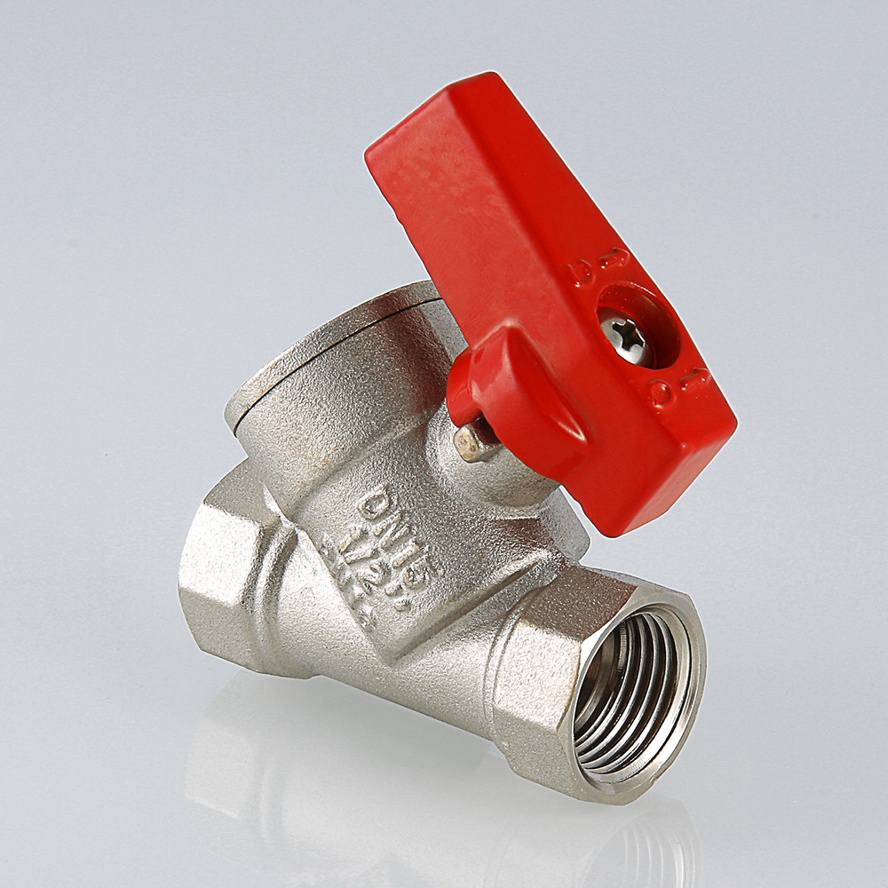 Кран шаровый с цельным корпусом 1/2'' ВВ флажок VALTEC