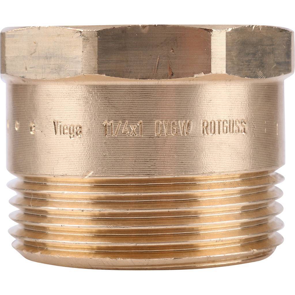 Футорка редукционная НВ 1"1/4 x 1" бронза VIEGA (266462)