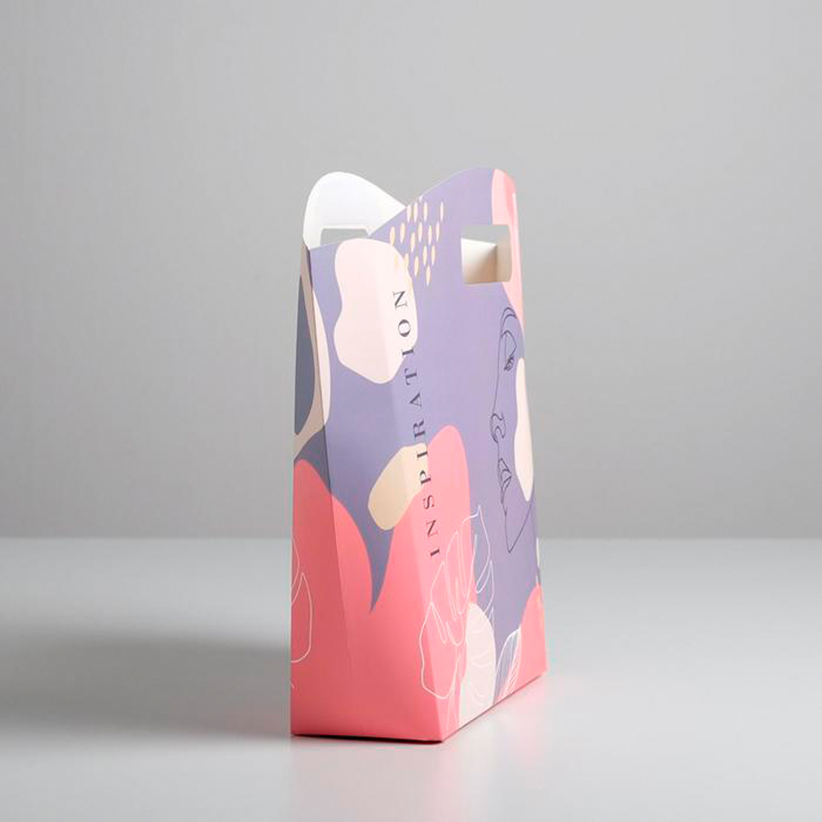 Пакет подарочный "inspiration" 26*28*8 см (1/5/290) "дарите счастье" 5219725