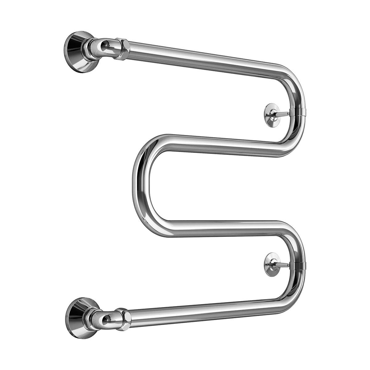 Полотенцесушитель водяной вид 37 м-образный 500*400 (хром) (1) "маргроид"