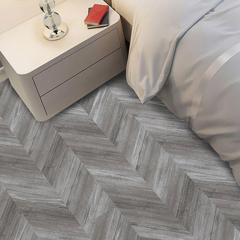 Пробковый пол Corkstyle Chevron Silver (click) 10 мм