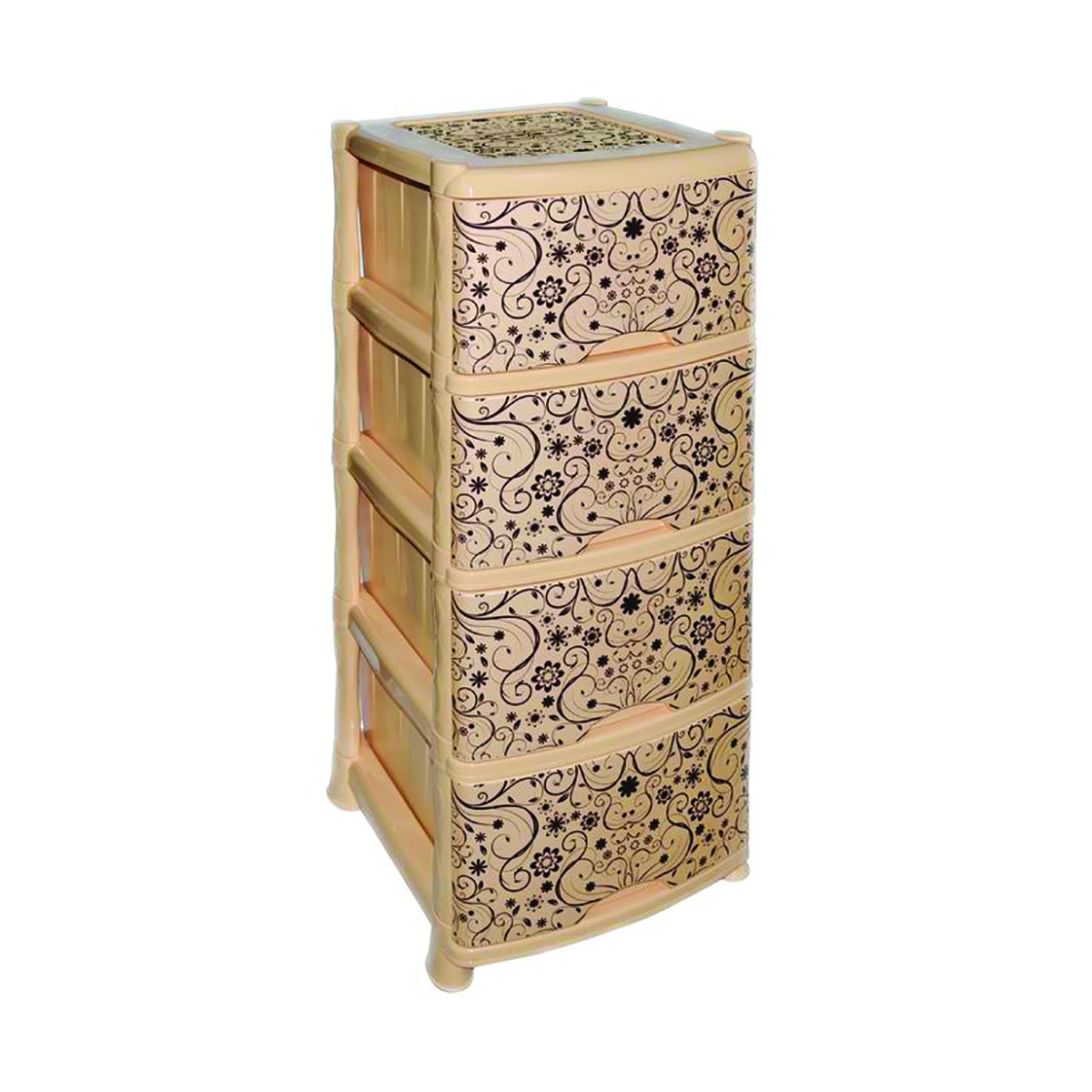 Комод  4-х секцион. (элегант светлый) (1) "виолет"