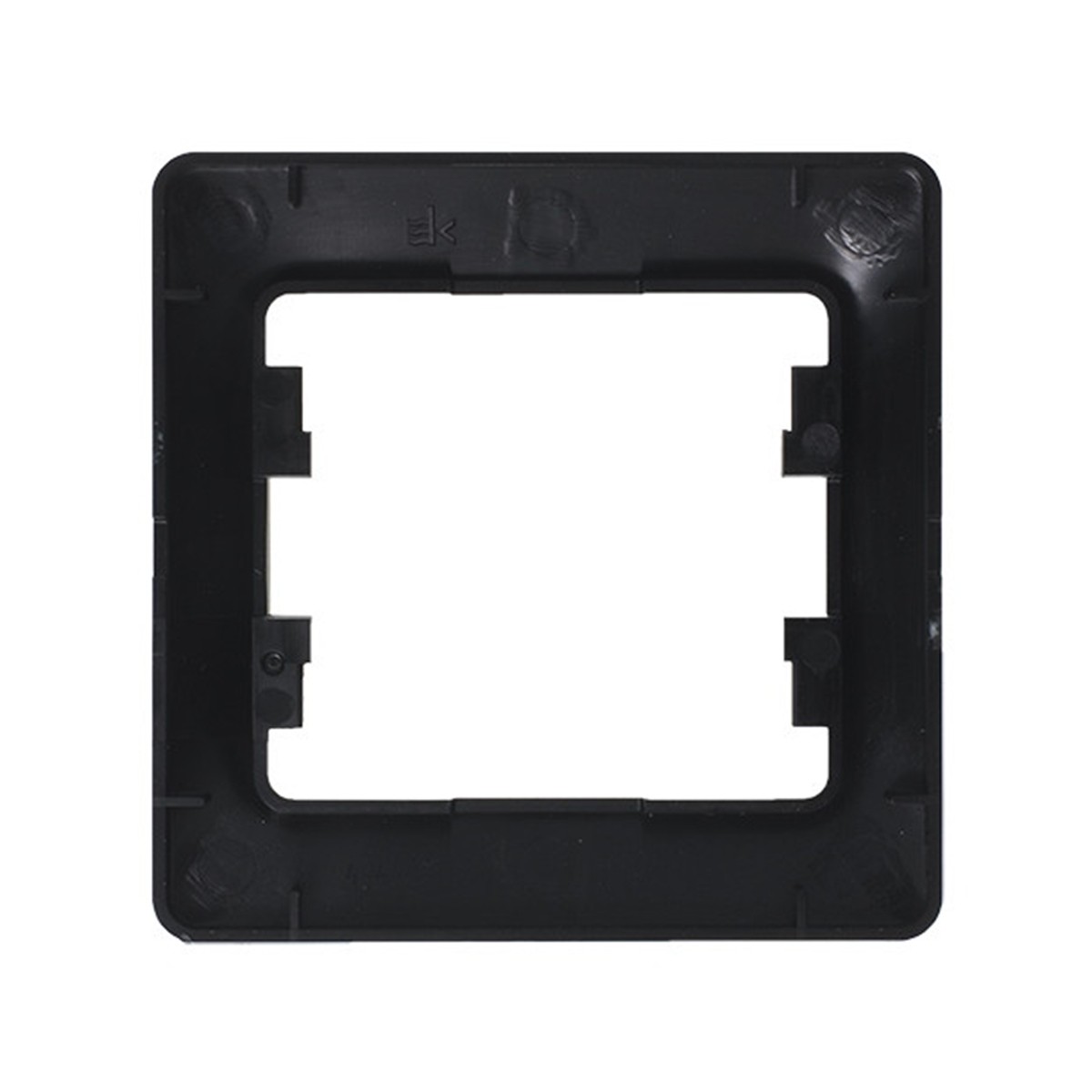 Рамка "glossa" 1 местн. универс., антрацит (1/45/270) "schneider"