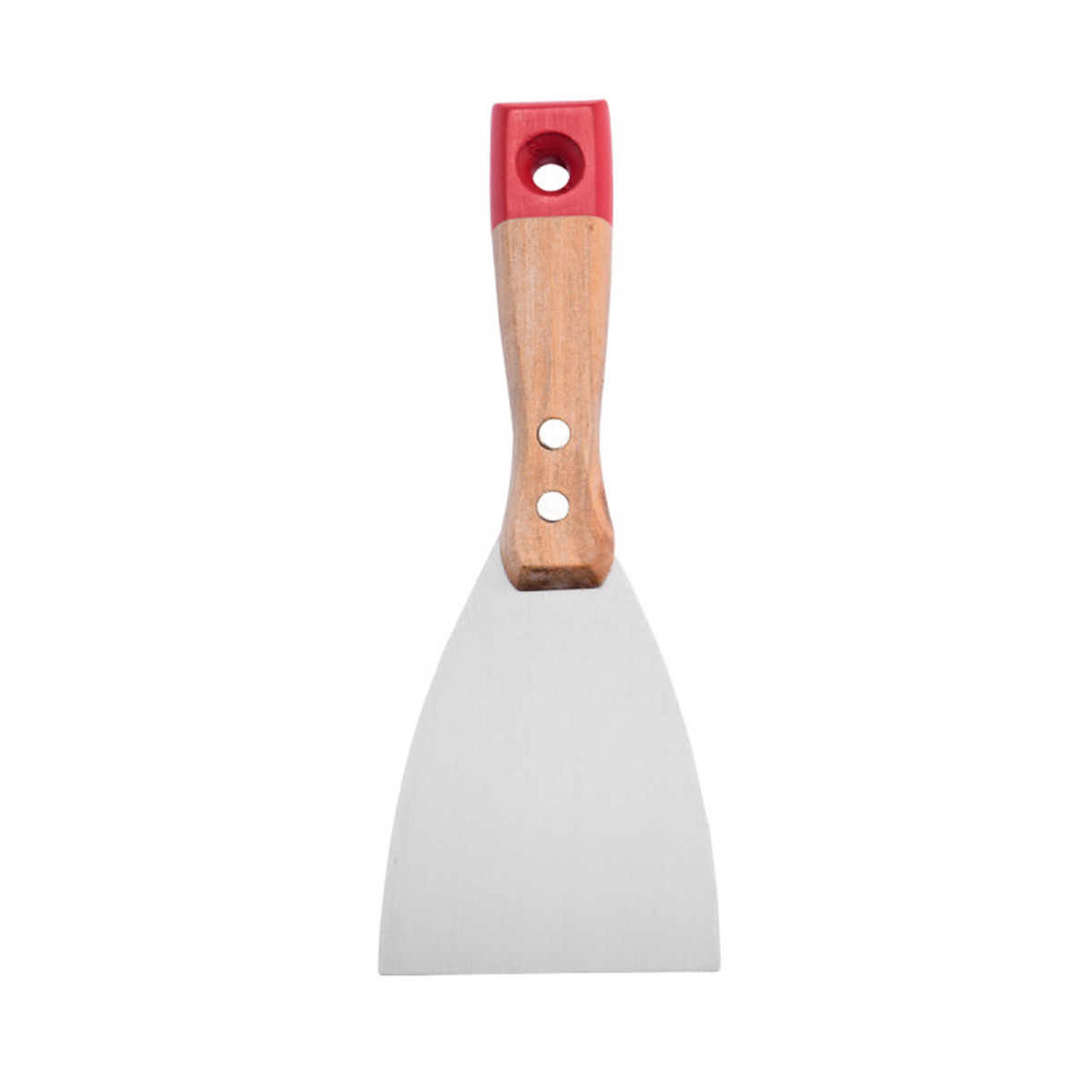 Шпатель стальной  80 мм дерев. ручка (1/12/240) "beorol"