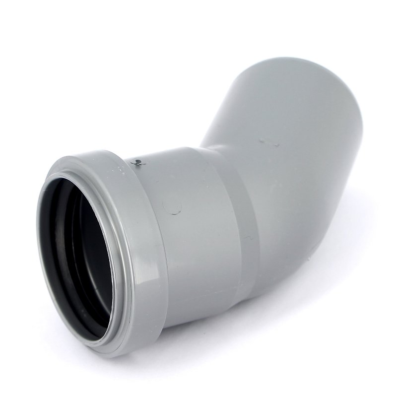 Отвод 45° для вн.канализации d=50 мм SINIKON Стандарт