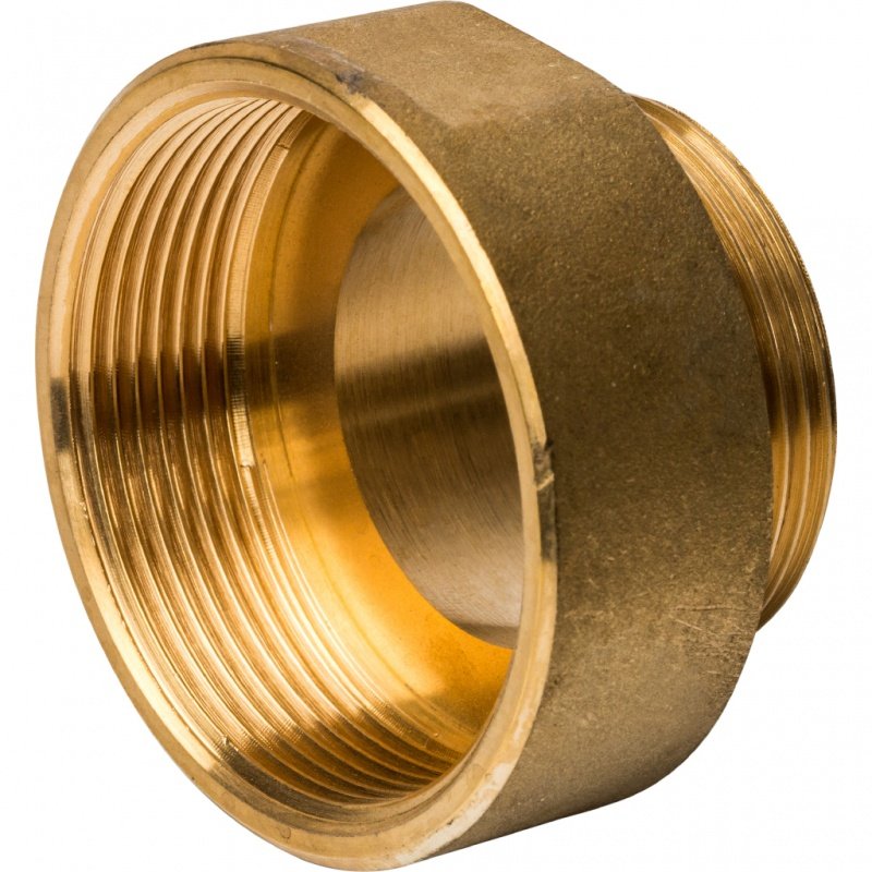 Переходник редукционный ВН 2" x 1"1/2 латунь STOUT