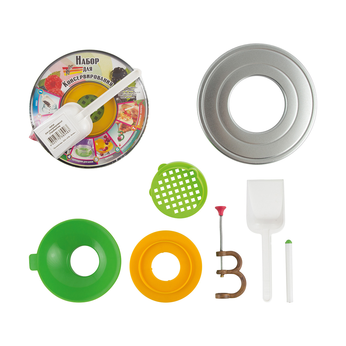 Набор для консервирования 7 предм. (1/45) "nten"