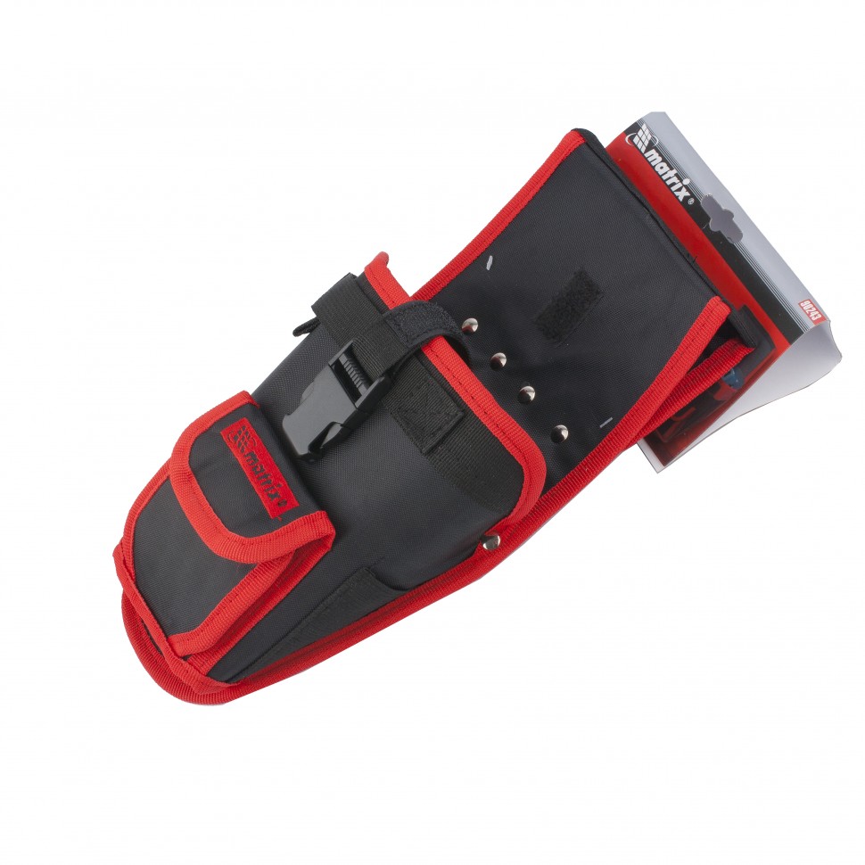 Кобура для шуруповерта с карманом для бит и сверл Matrix (90243)