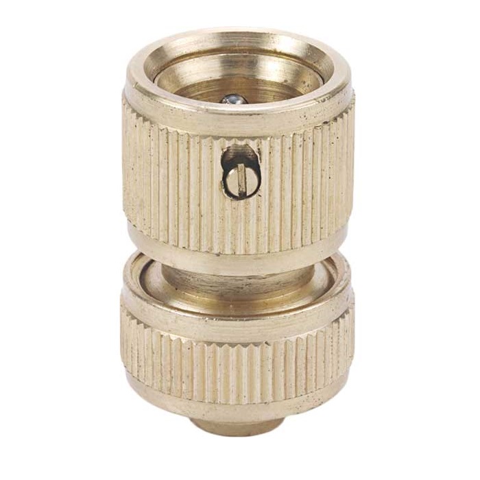 REHAU Быстроразъемное соединение 3/4' (19 мм) латунь для шланга