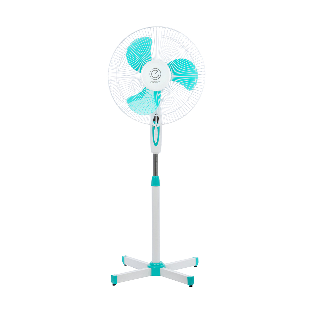 Вентилятор "energy" en-1659 напольный, 3 скорости, 40 вт (белый/зеленый) (2)