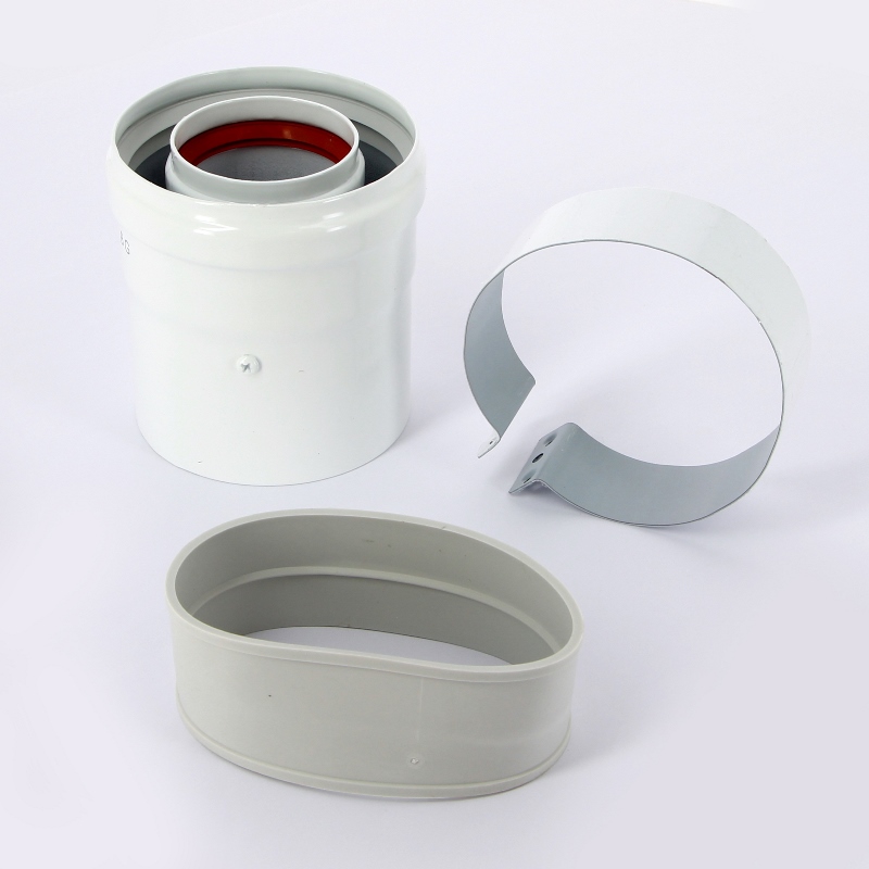 Адаптер вертикальный D=60 х 100 мм коаксиальный, L=112 мм BAXI KHG714101910