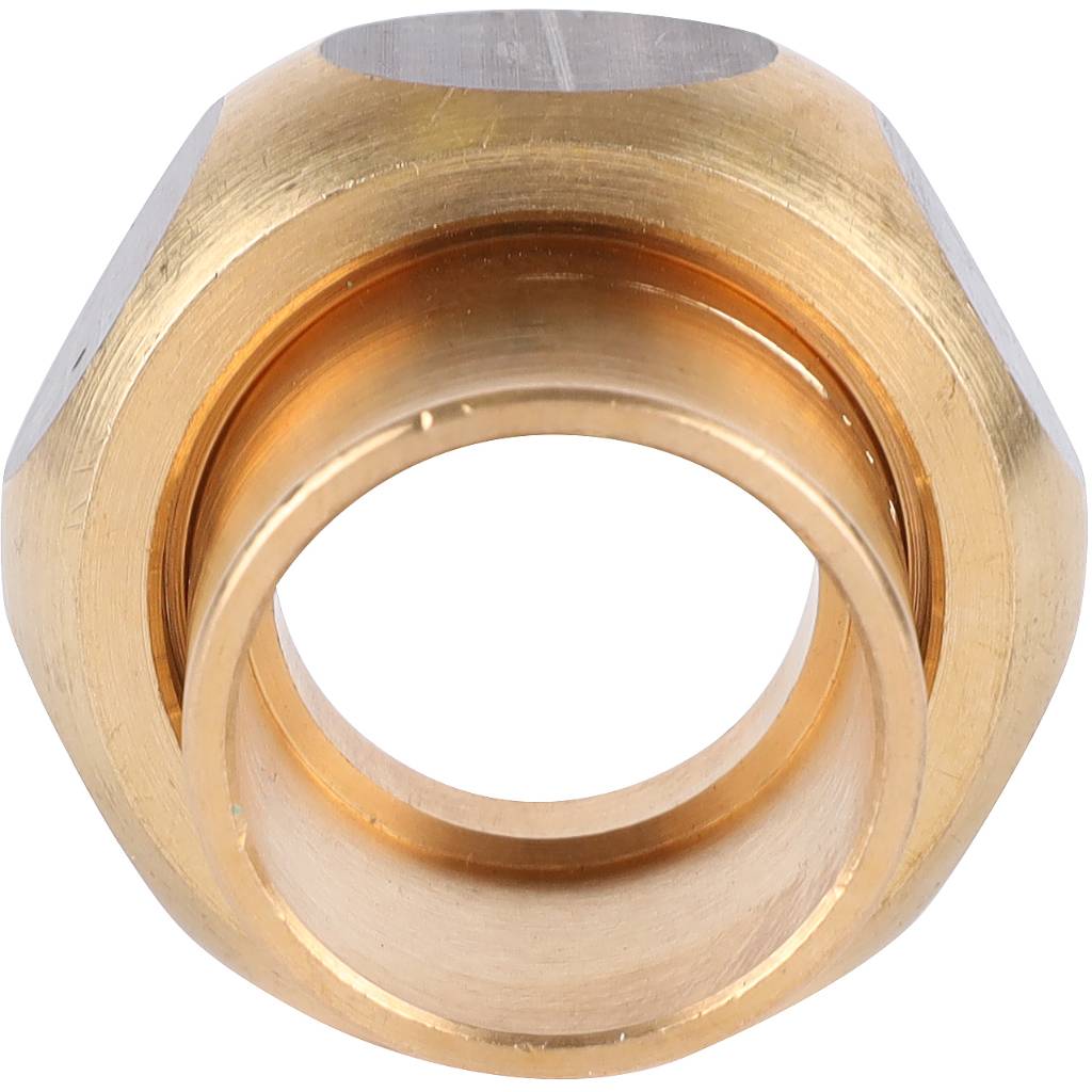 Муфта (американка) 18x3/4" (ВР) с накидной гайкой под пайку SANHA бронзовая 143591834